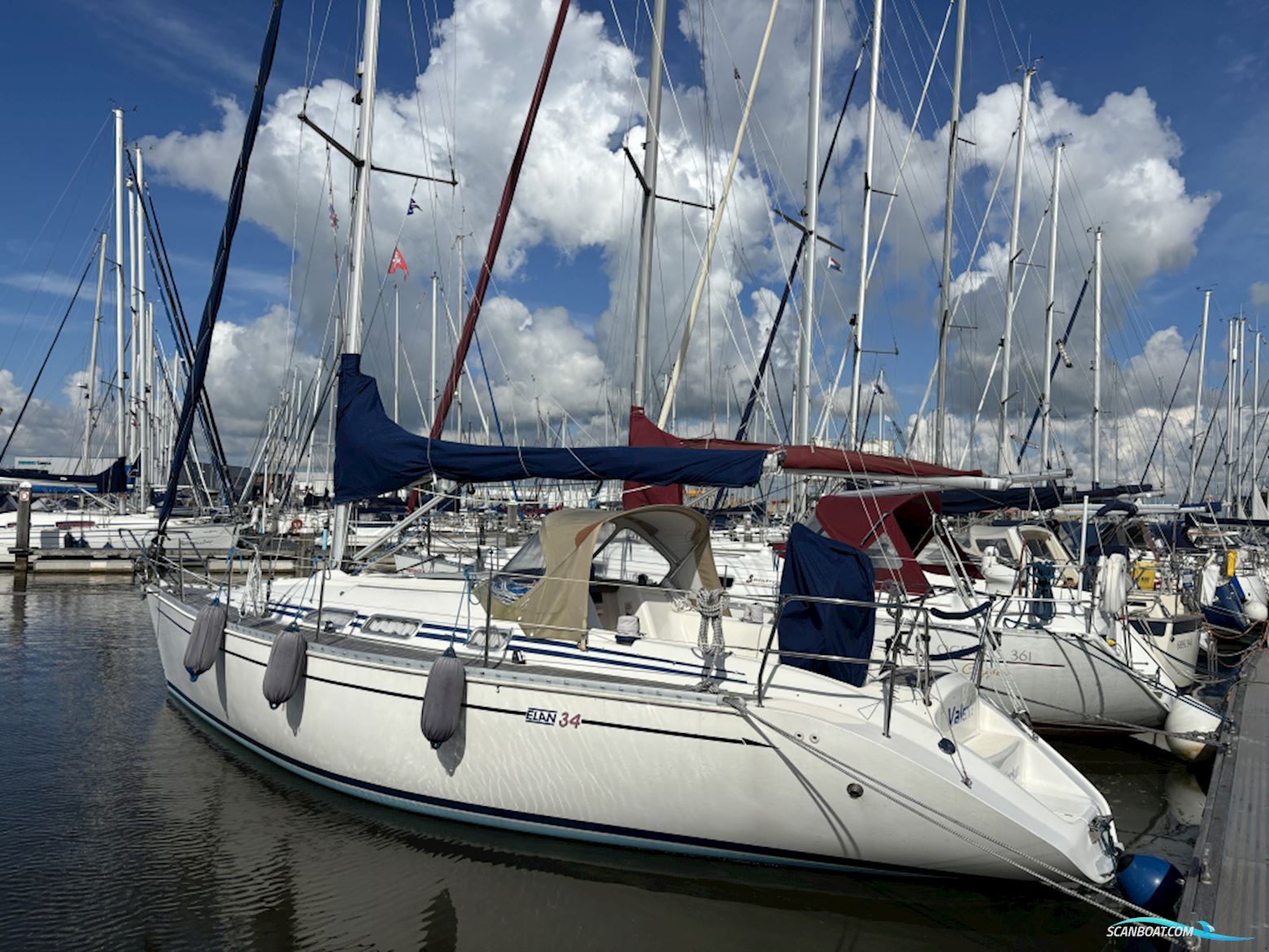 Elan 34 Segelbåt 1998, med Yanmar motor, Holland