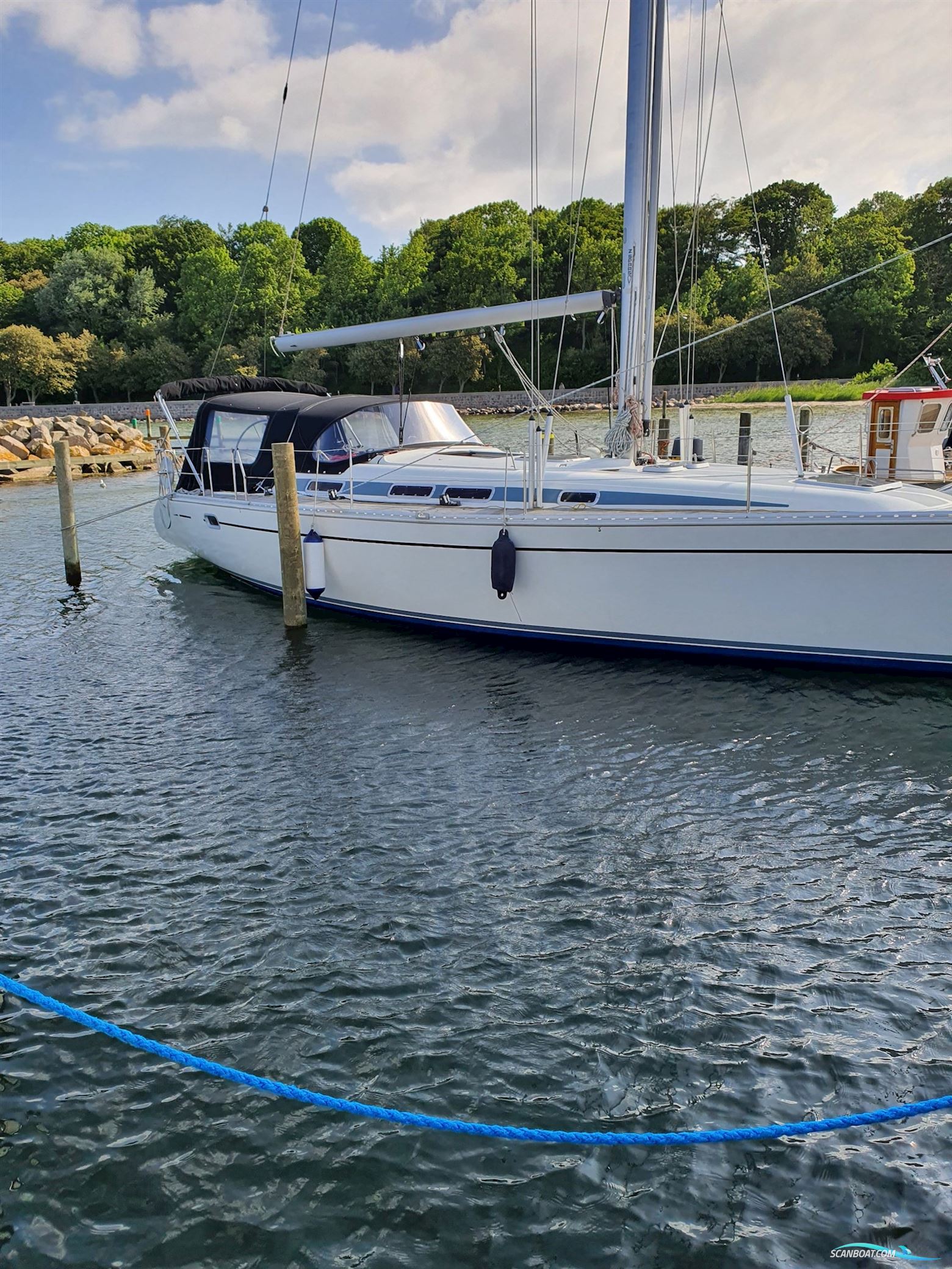 Elan 431 Owners Version Segelbåt 1995, med Yanmar 4JH2BE/KM4A motor, Danmark