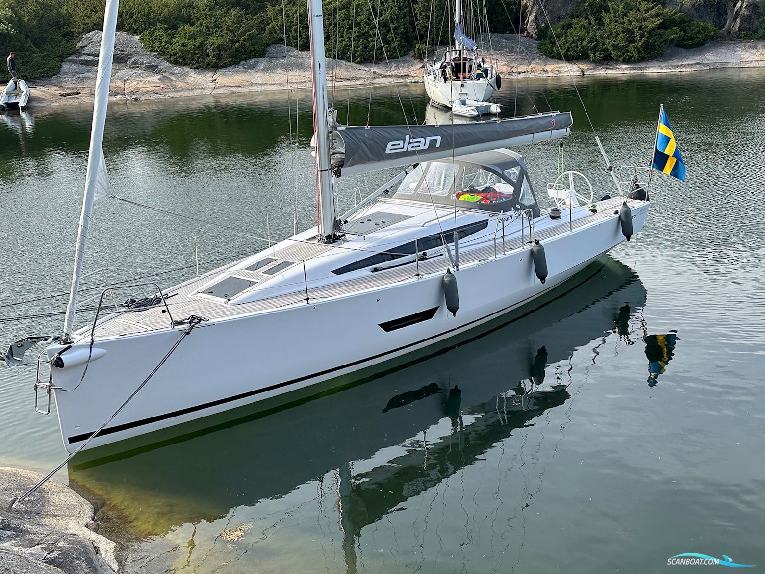 Elan E5 Segelbåt 2023, med Yanmar 3JH40 motor, Sverige