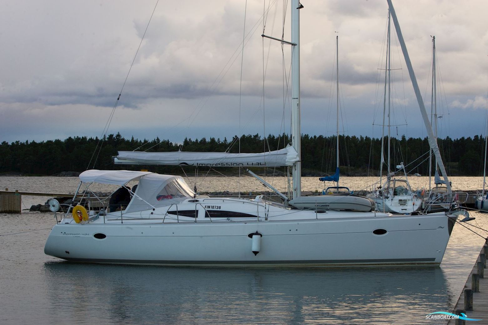 Elan Elan 434 Impression Segelbåt 2008, med Volvo Penta motor, Finland