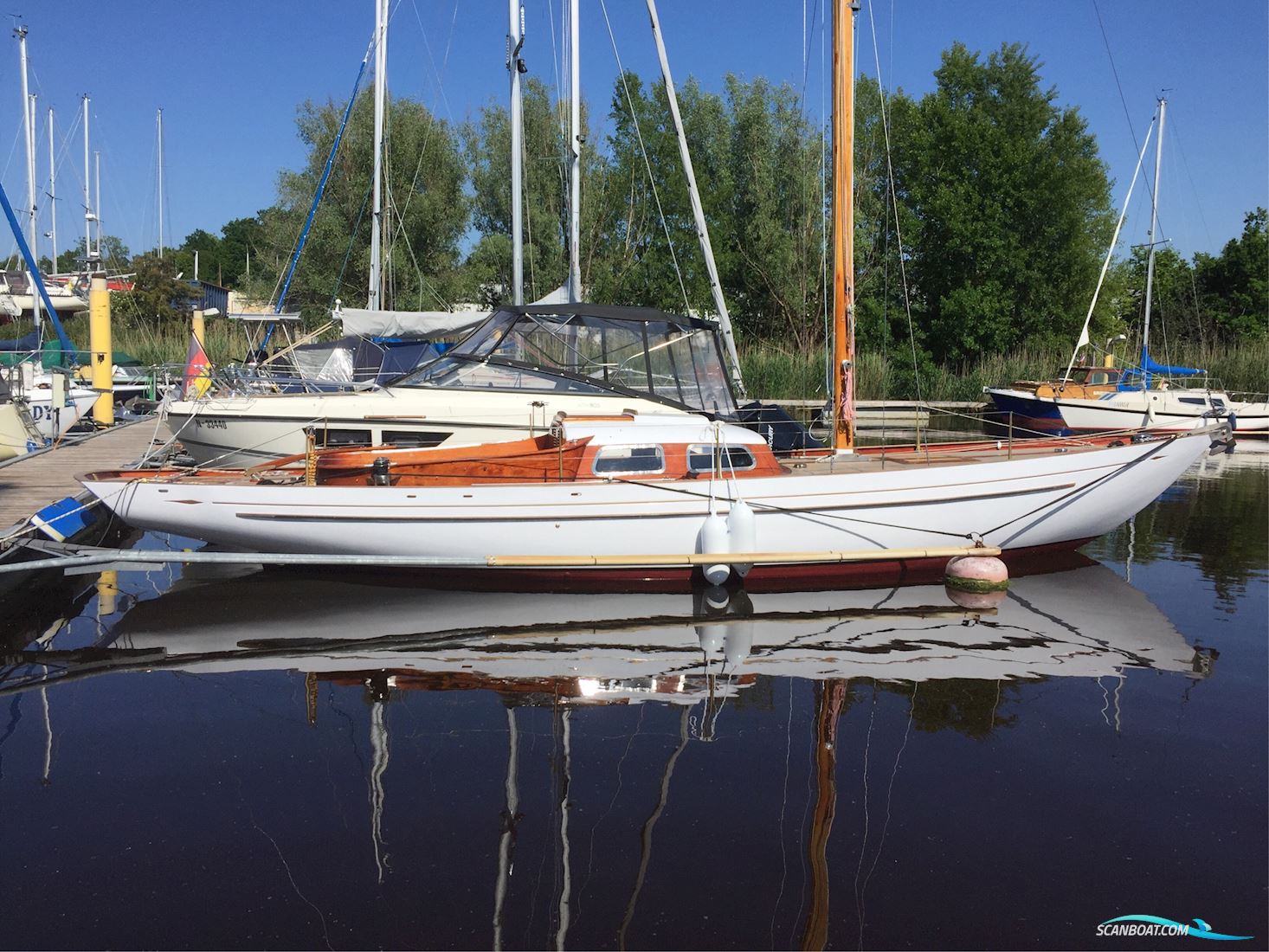 Enderlein Ballerina Segelbåt 1962, med Volvo Penta MD 7a motor, Tyskland