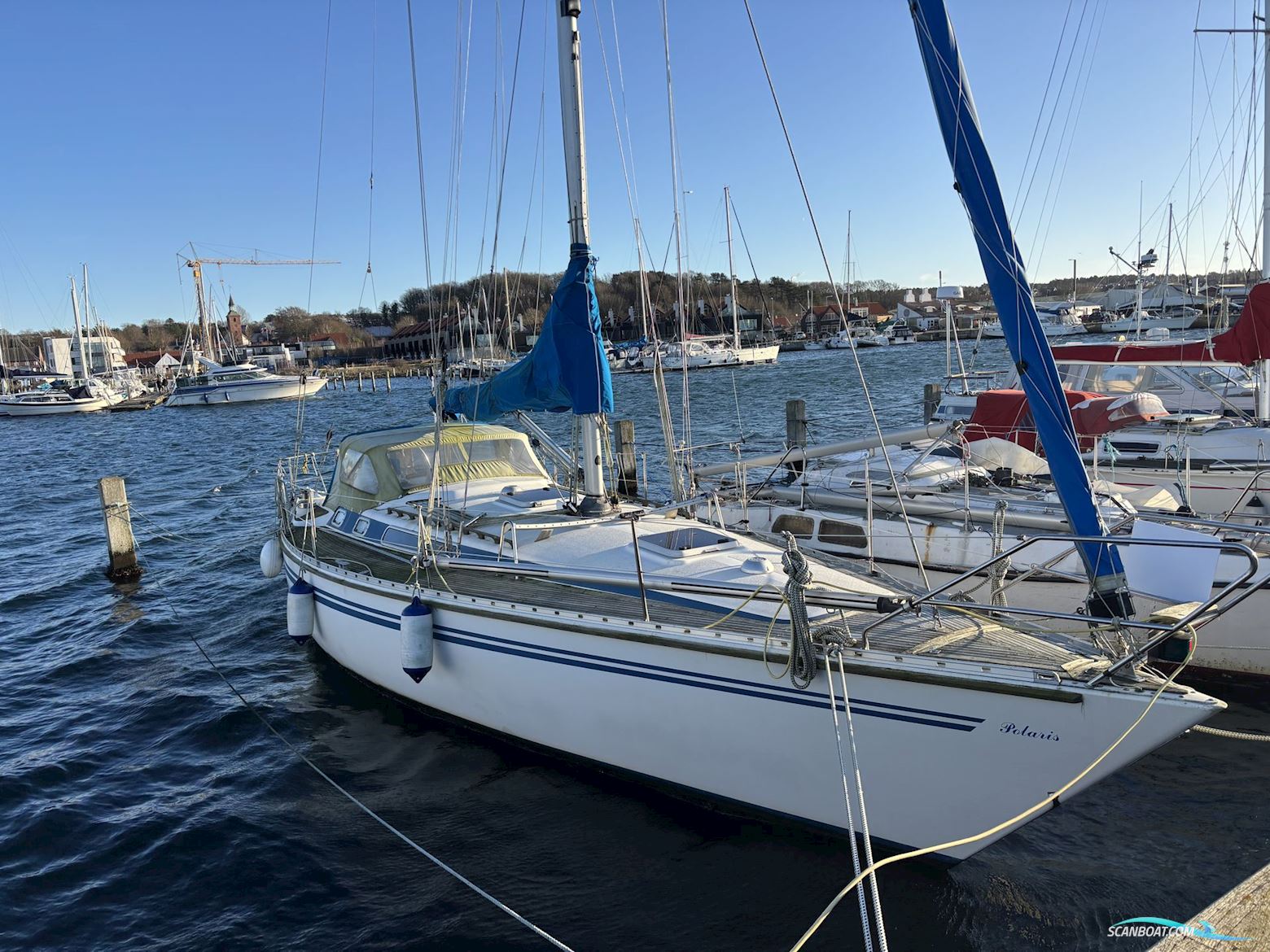 Finngulf 39 Finsk Bygget Kvalitet Segelbåt 1988, med Volvo Penta motor, Danmark