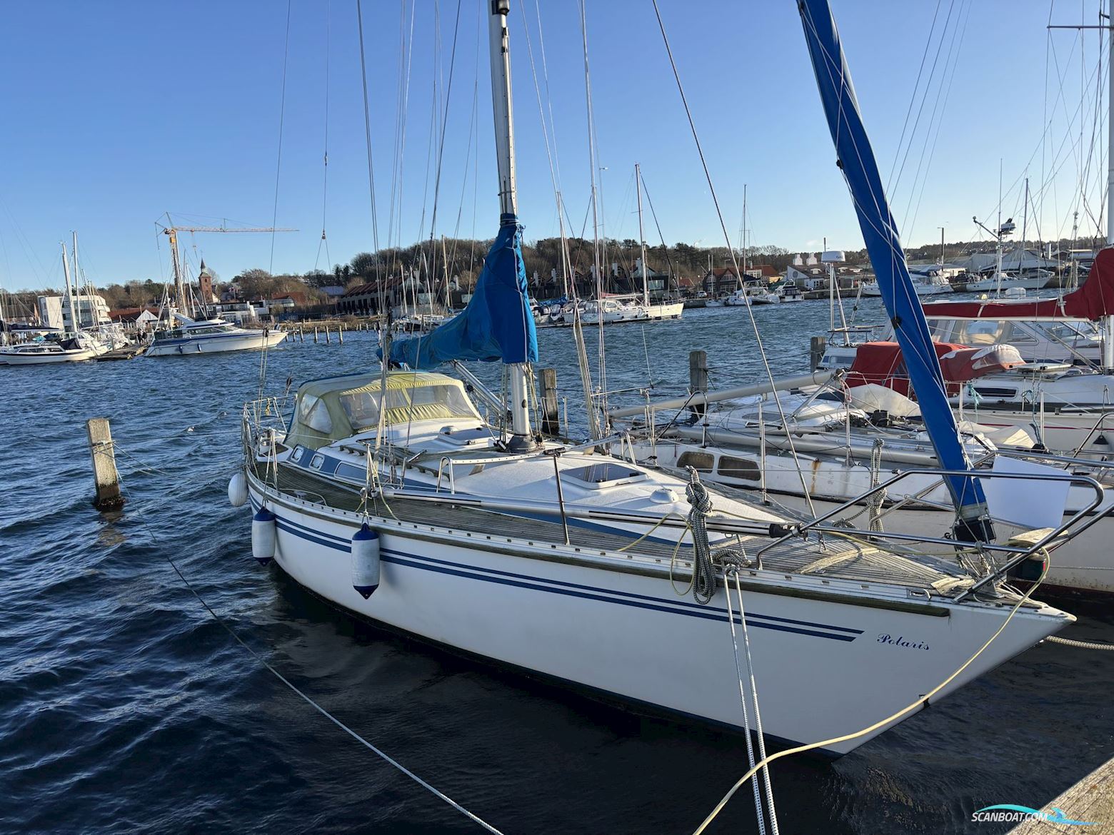 Finngulf 39 Finsk Bygget Kvalitet Segelbåt 1988, med Volvo Penta motor, Danmark