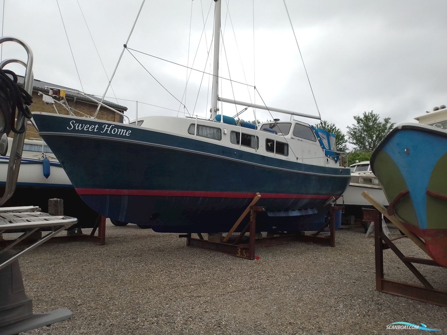 Finnsailer 35 Segelbåt 1974, med Perkins motor, Danmark