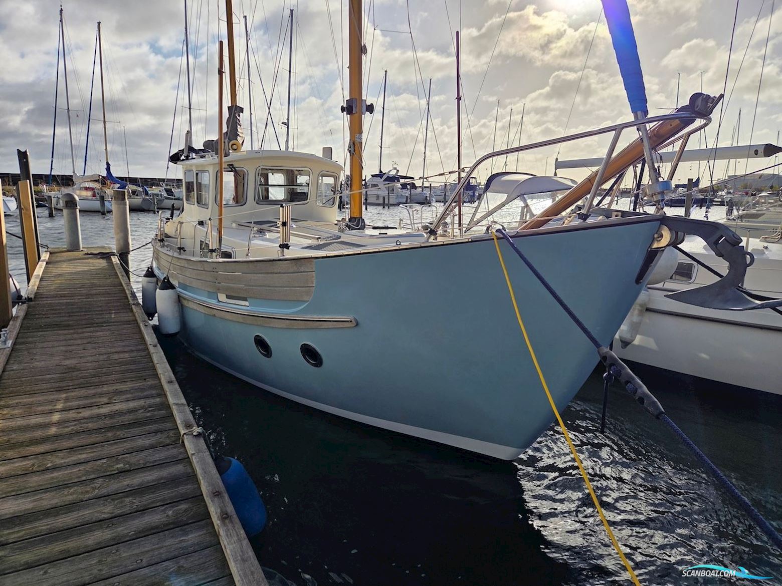 Fisher 30 Ketch Segelbåt 1978, med Volvo Penta motor, Danmark