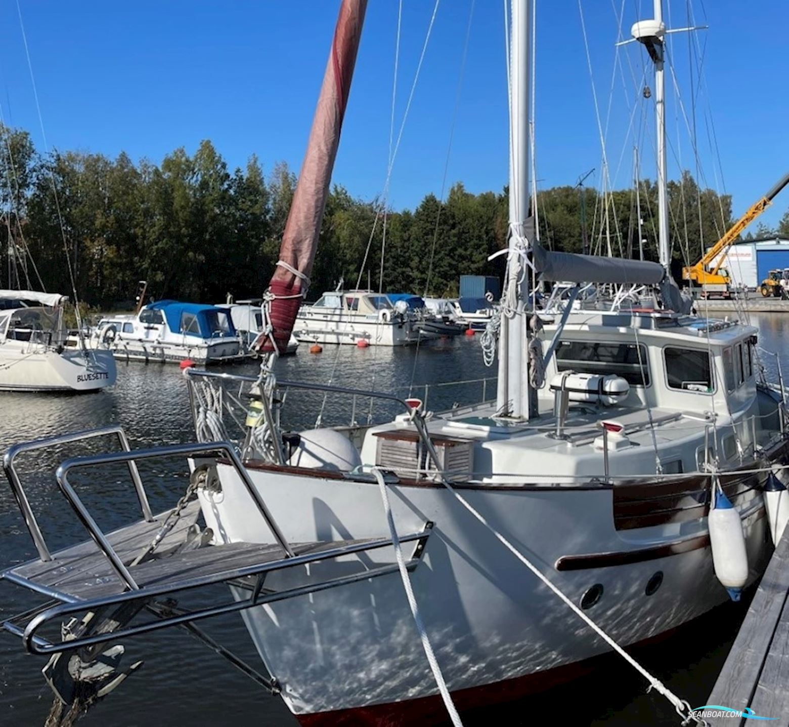 Fisher 37 Segelbåt 1974, med Ford 2712 E Lehmann motor, Sverige