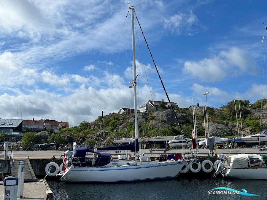 Forgus 31 Segelbåt 1975, med Sole Mini 29 motor, Danmark