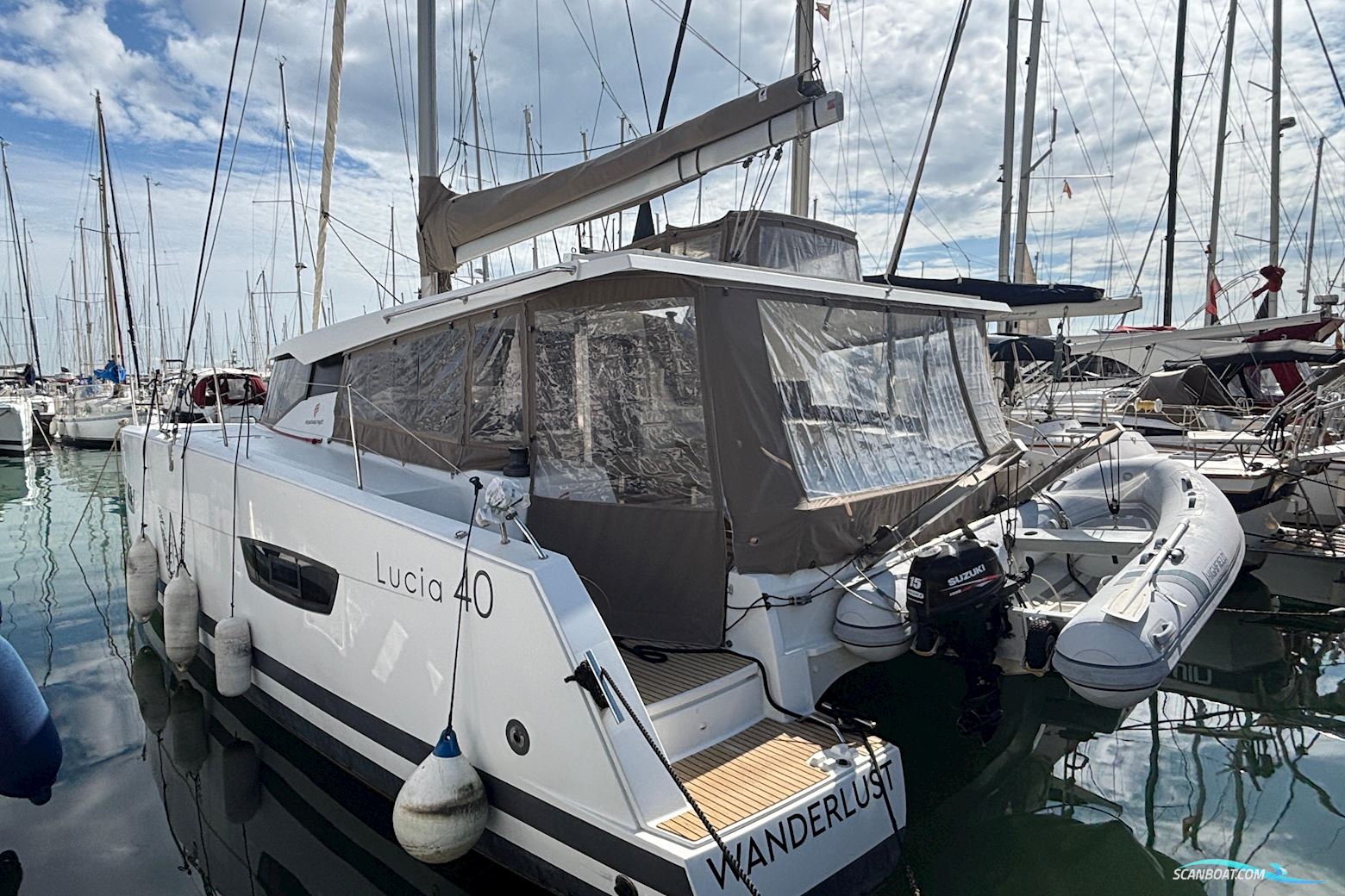 Fountaine Pajot Lucia 40 Segelbåt 2017, med VOLVO PENTA D1-30F motor, Spanien