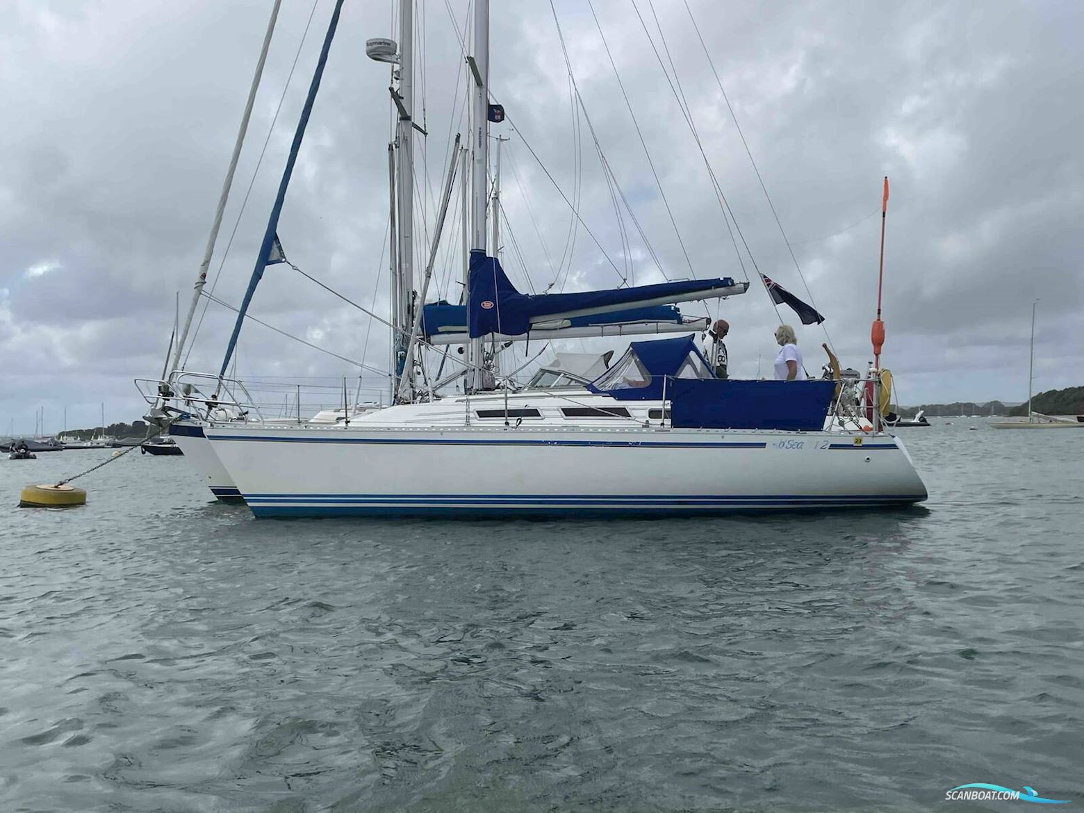 Gib Sea 312 Segelbåt 1990, med Yanmar 2GM20 motor, England