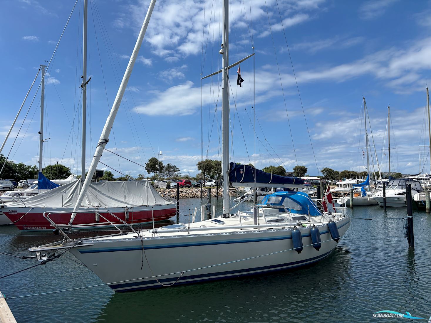 Granada 35 Segelbåt 1981, med Vetus 42 hk (2017) motor, Danmark