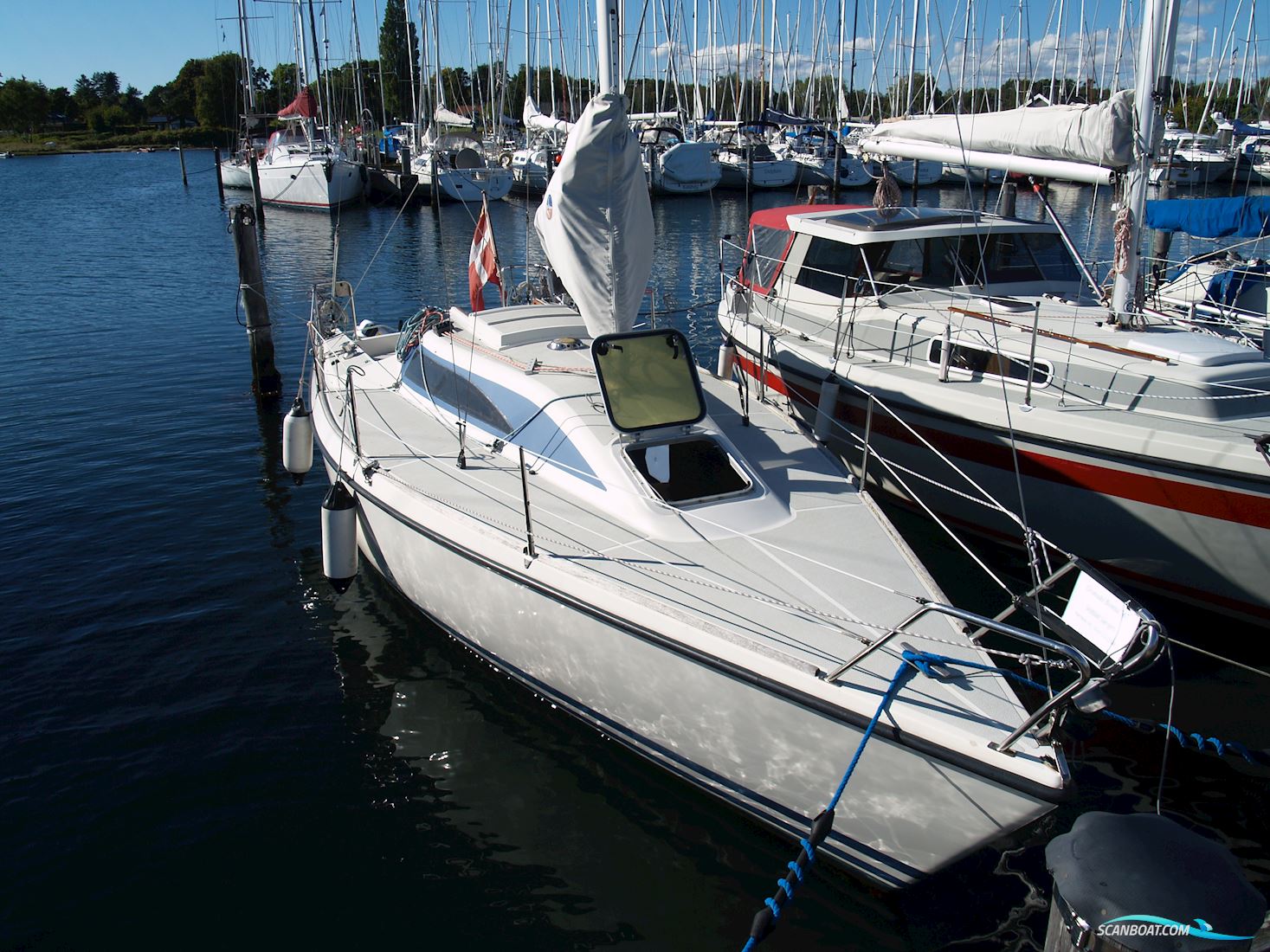 Granada Bonita 767 Segelbåt 1985, med Honda motor, Danmark