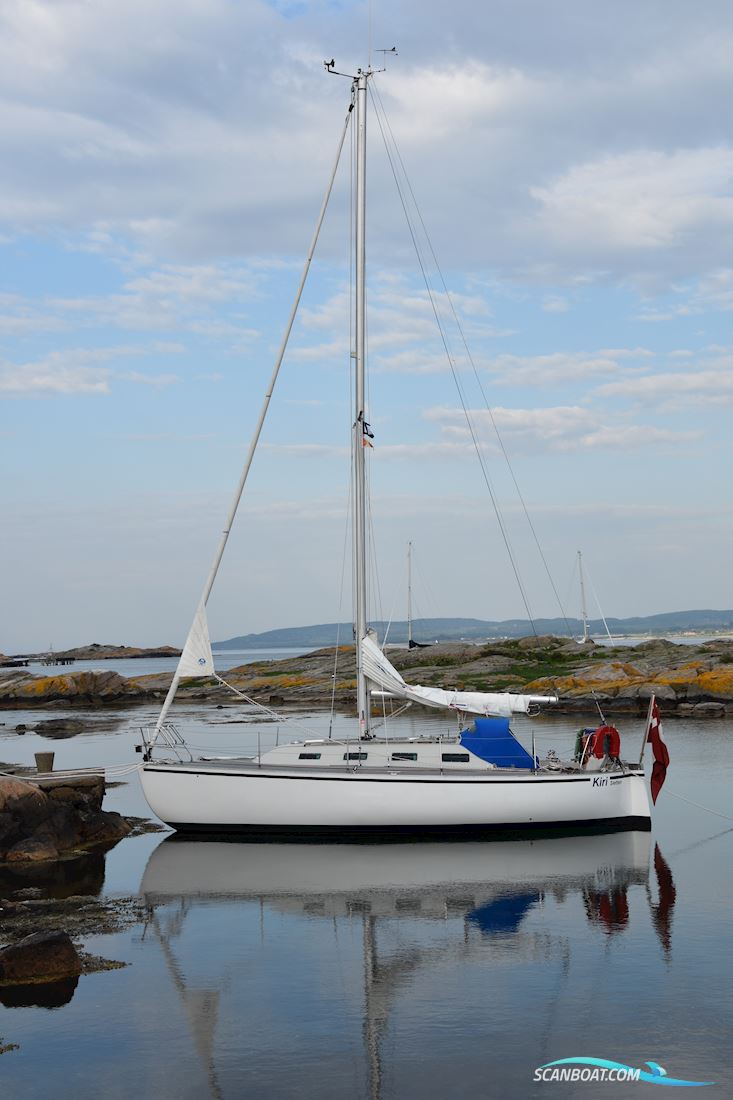 Grinde Segelbåt 1976, med Yanmar 3YM20G motor, Danmark