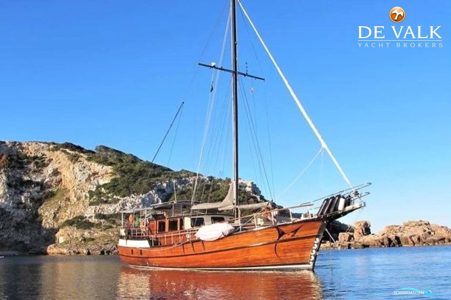 Gulet 20 m Segelbåt 2012, med Deutz motor, Spanien