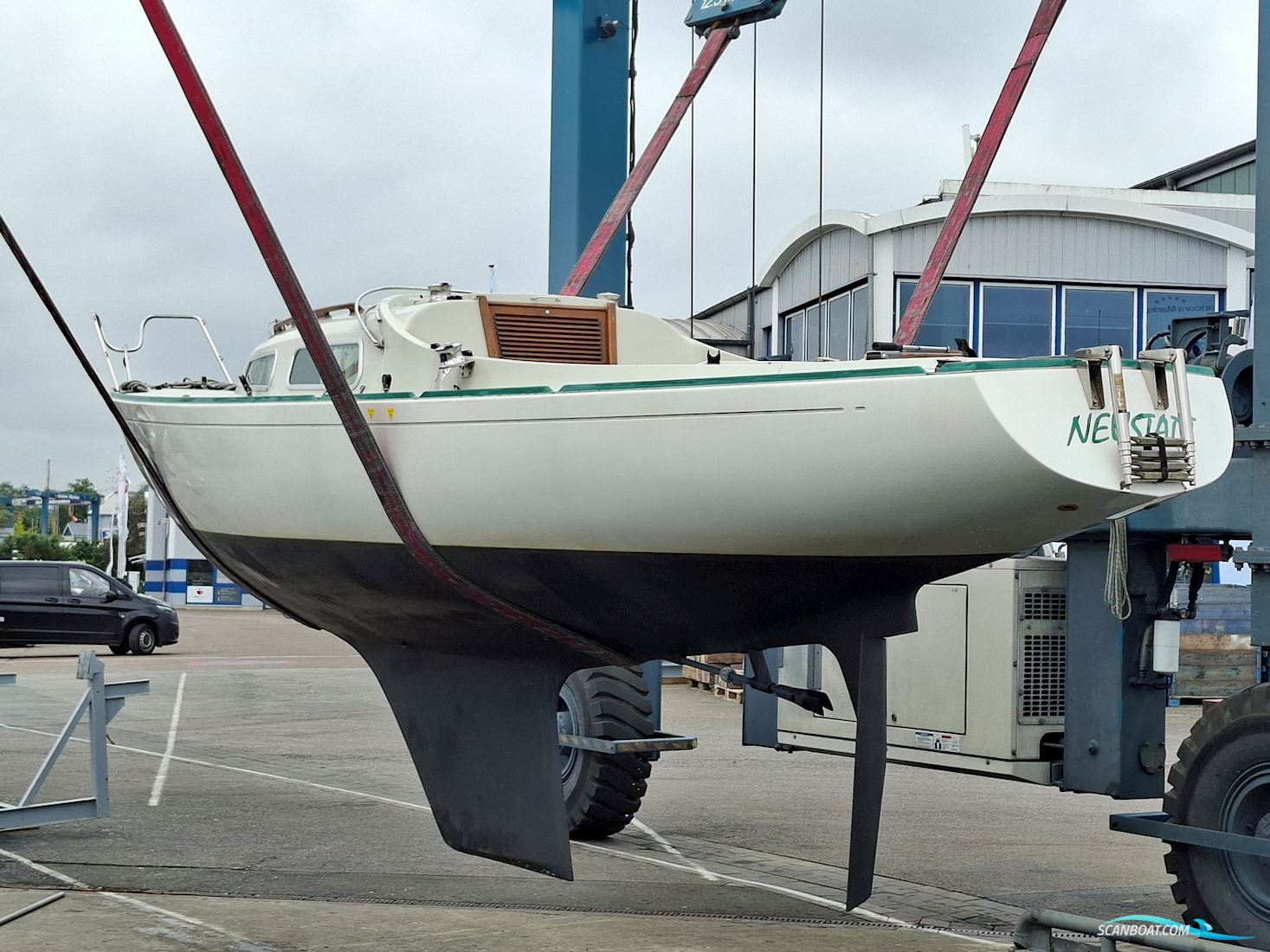 H-Båd Med Vejtrailer