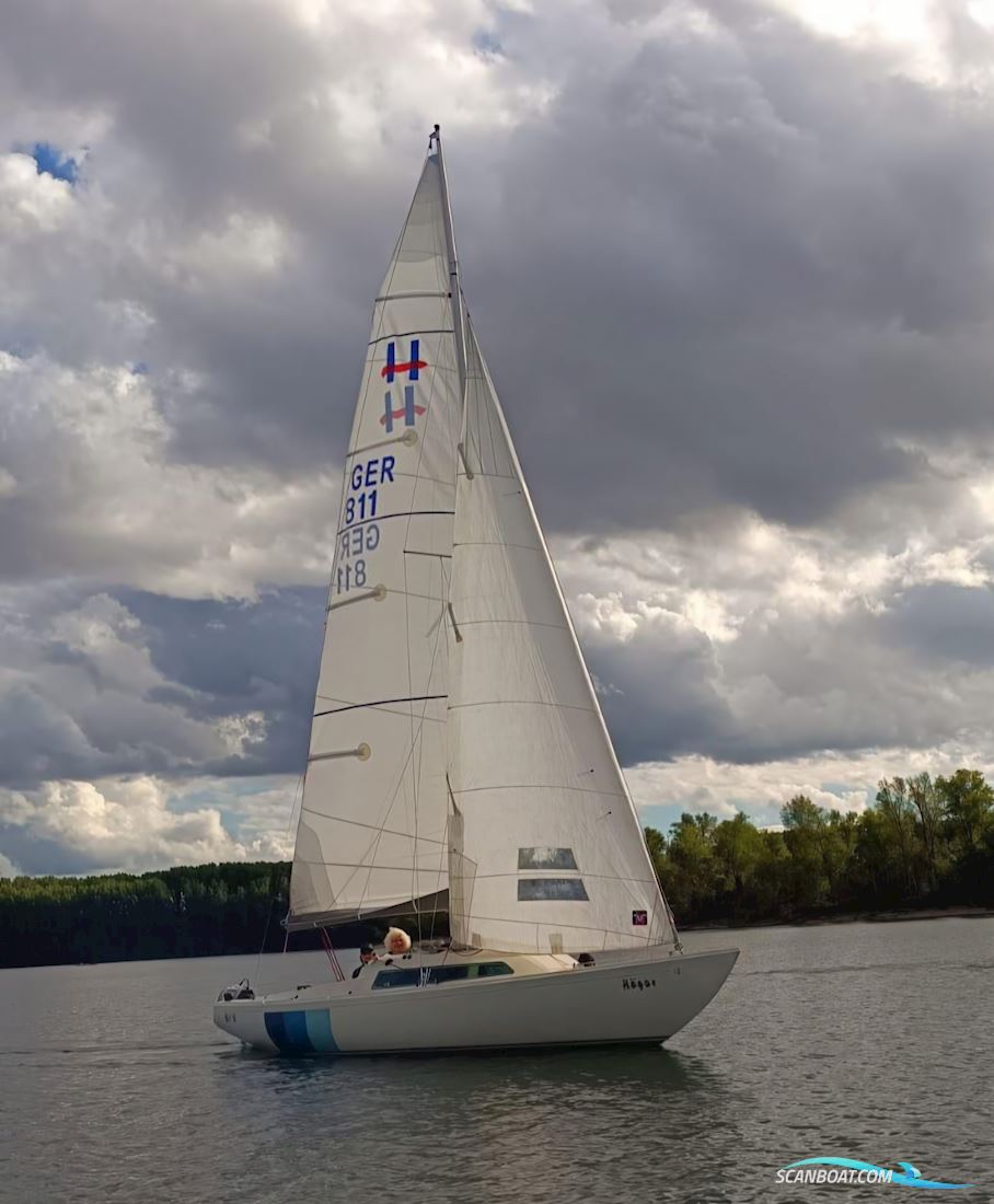 H-Boat Segelbåt 1984, med Sea Hoars motor, Tyskland