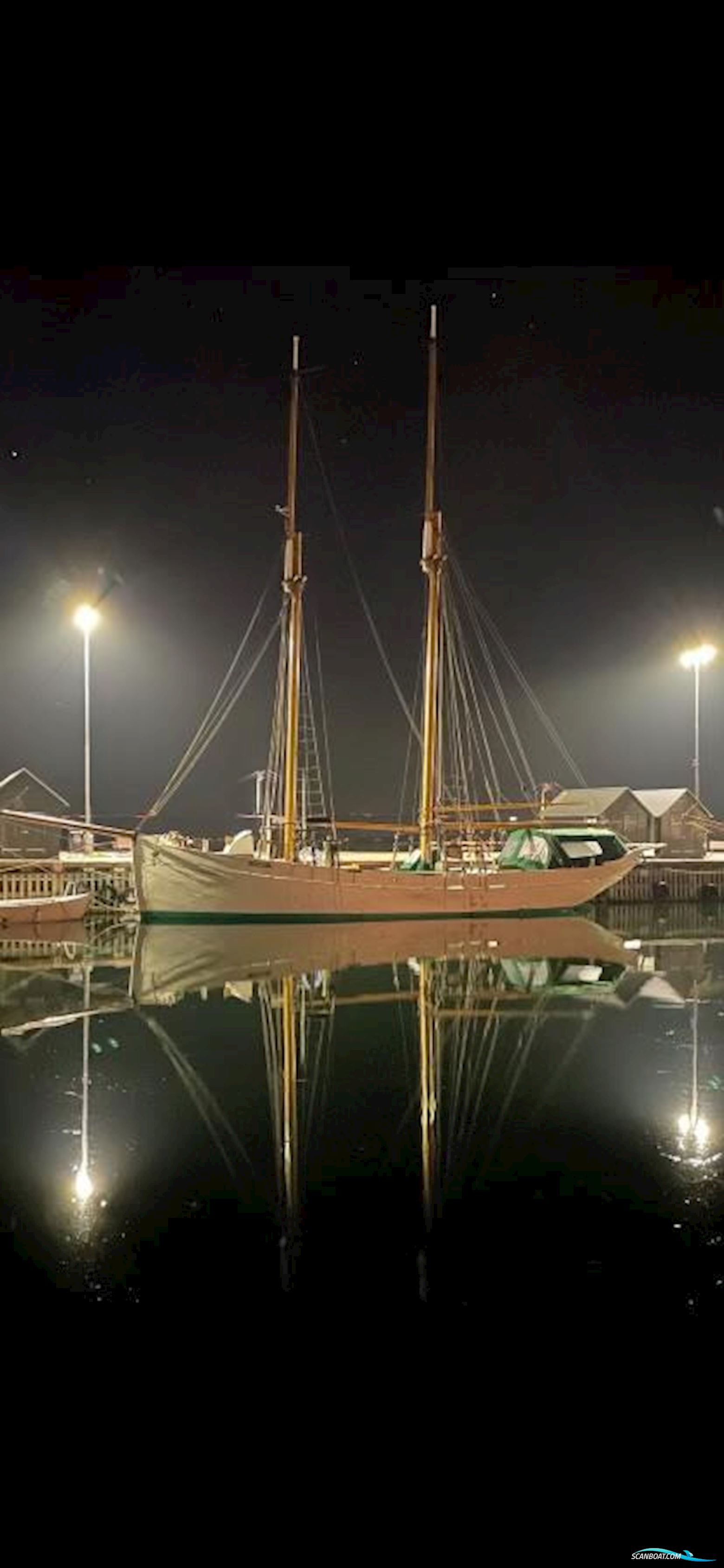 Hajkutter Segelbåt 1928, med Man motor, Danmark