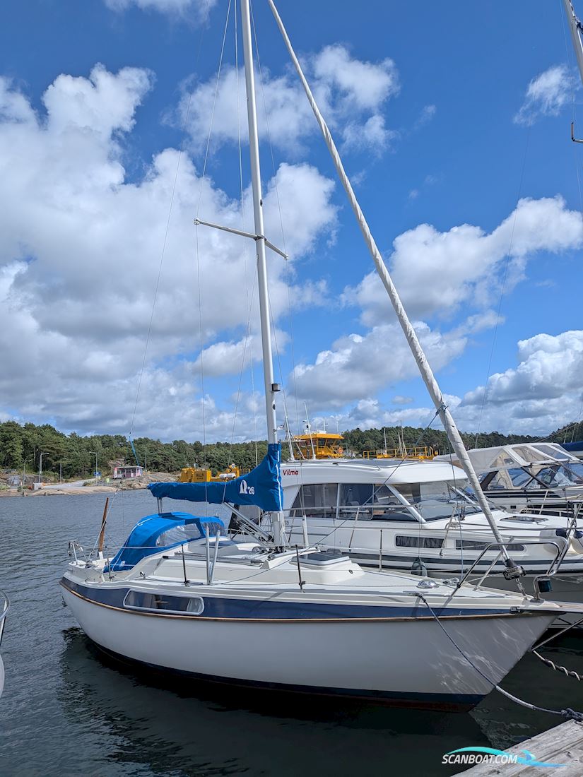 Hallberg-Rassy 26 Segelbåt 1981, med Vetus M2.18 motor, Sverige