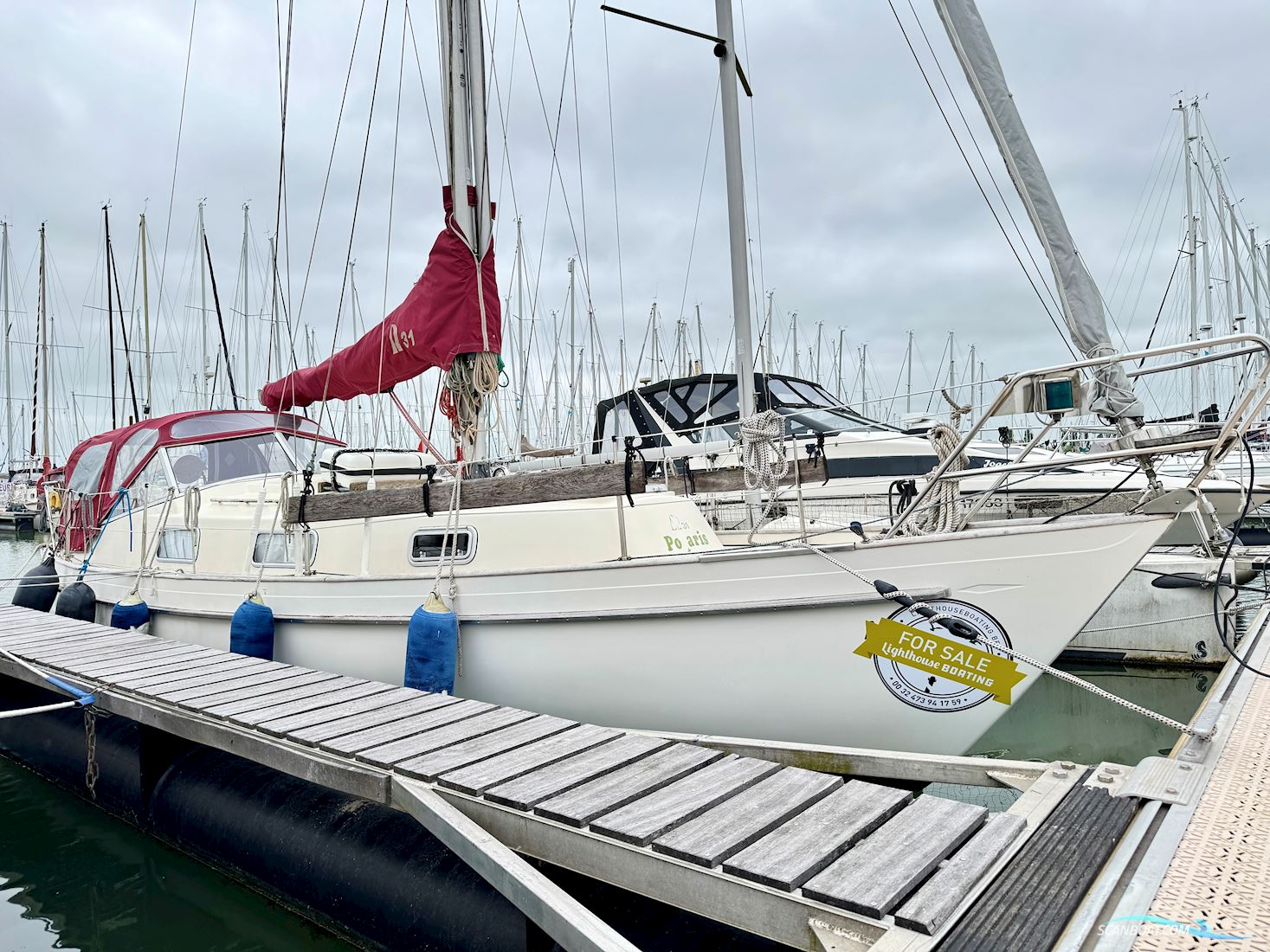 Hallberg Rassy 31 Monsun Segelbåt 1982, med Volvo Penta D1-30 motor, Belgien