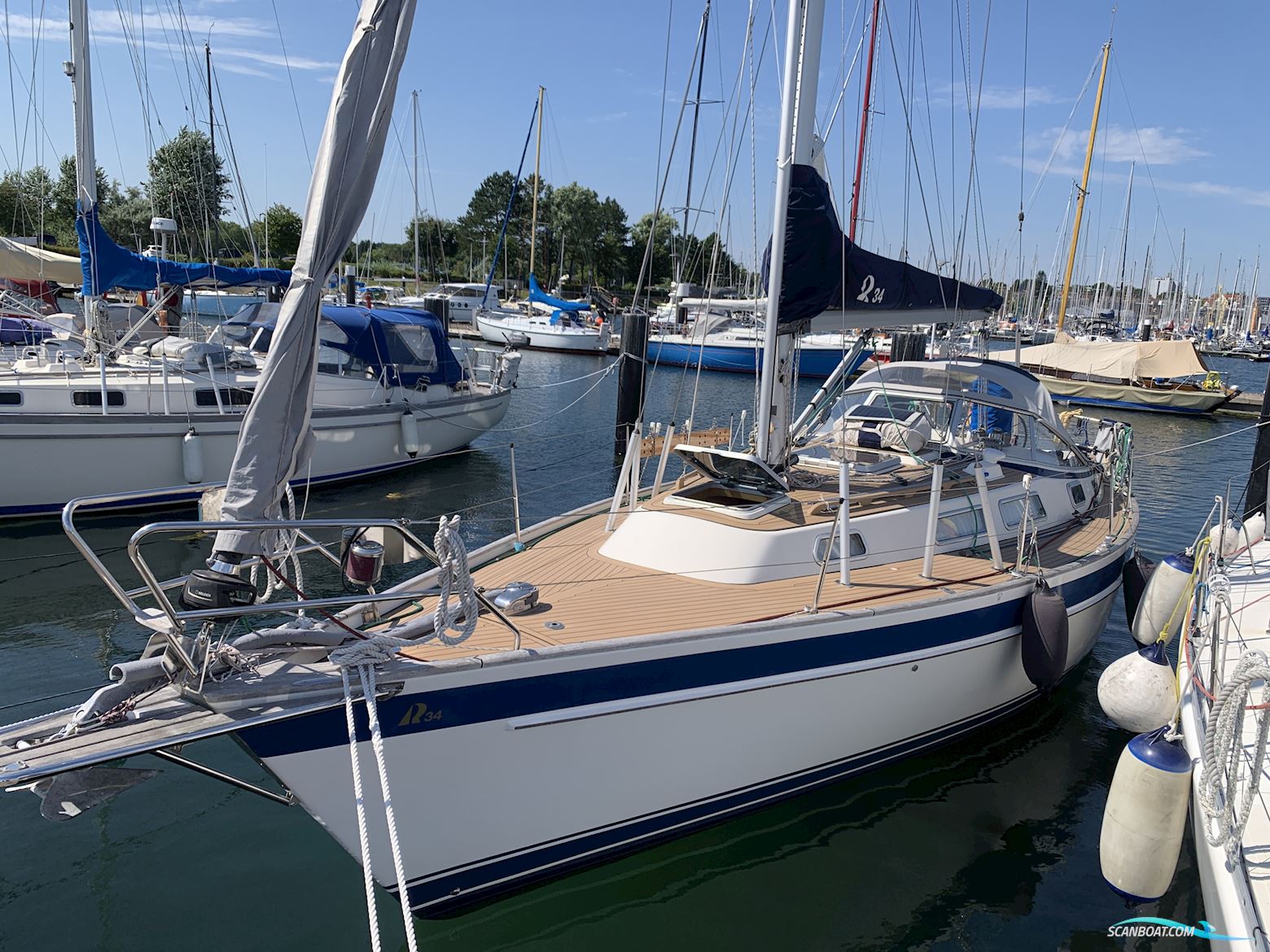 Hallberg-Rassy 34 Segelbåt 1995, med Volvo-Penta motor, Tyskland