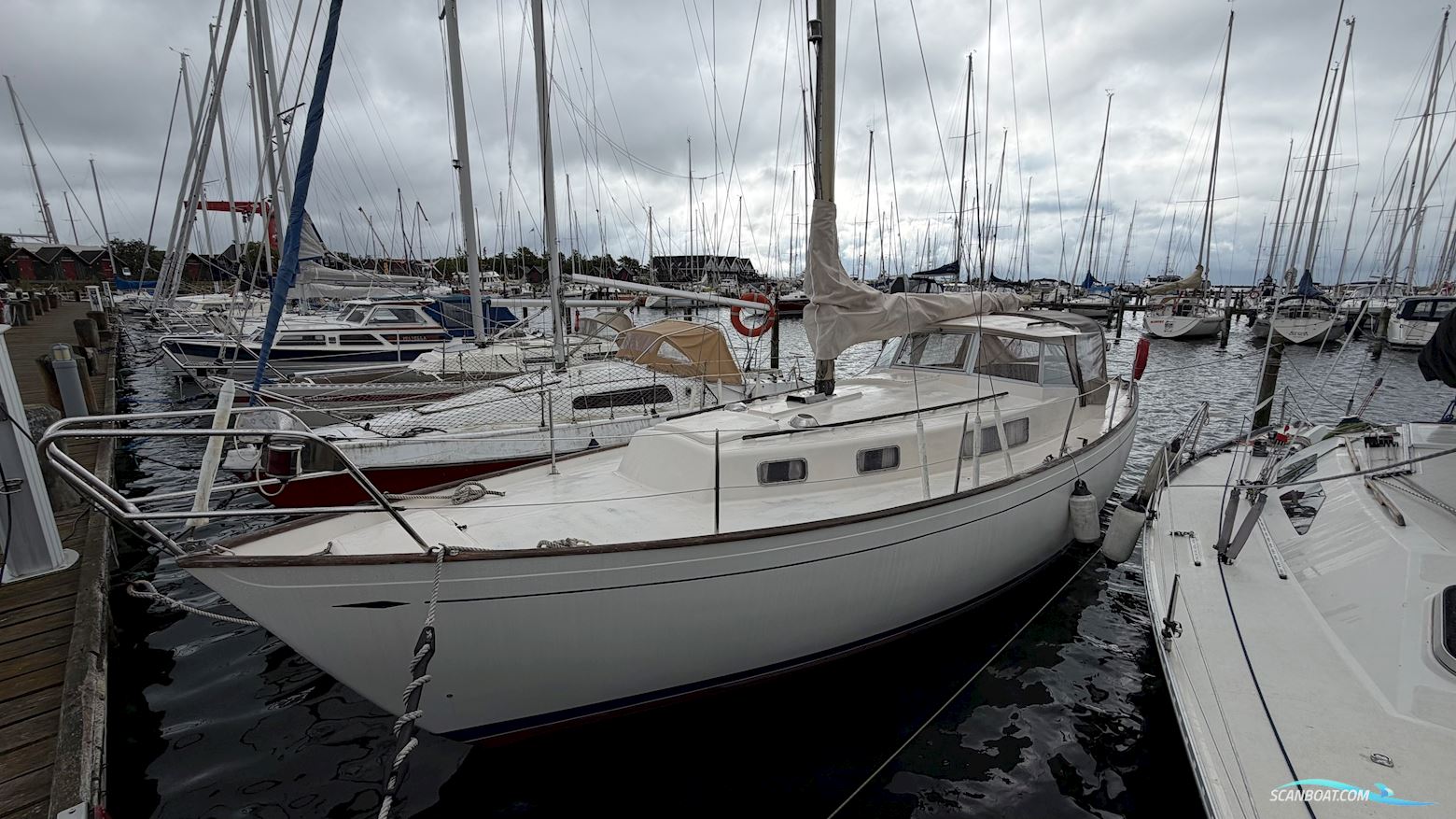 Hallberg-Rassy 35 Rasmus Segelbåt 1974, med Volvo Penta MD21 motor, Danmark