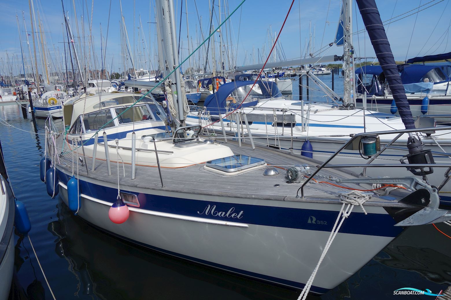 Hallberg-Rassy 352 Segelbåt 1989, med Volvo Penta MD 22A motor, Tyskland