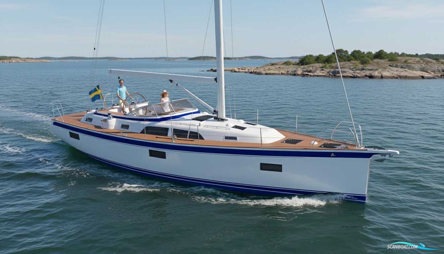 Hallberg-Rassy 44 MK II Segelbåt 2026, med Volvo Penta D2-75F motor, Danmark