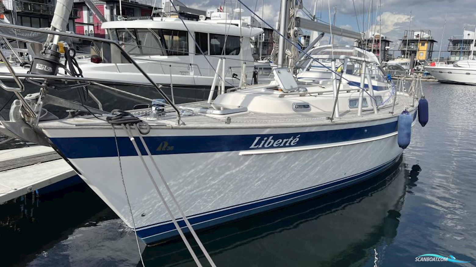 Hallberg-rassy HR 36 MK2 Segelbåt 1996, med Volvo Penta motor, Tyskland