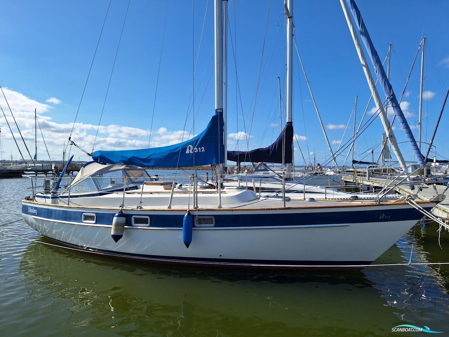Hallberg Rassy HR312 Mk.1 - 1985 (ny Motor) - Nibe Segelbåt 1985, med Yanmar, 3YM30AE - 2019 motor, Danmark
