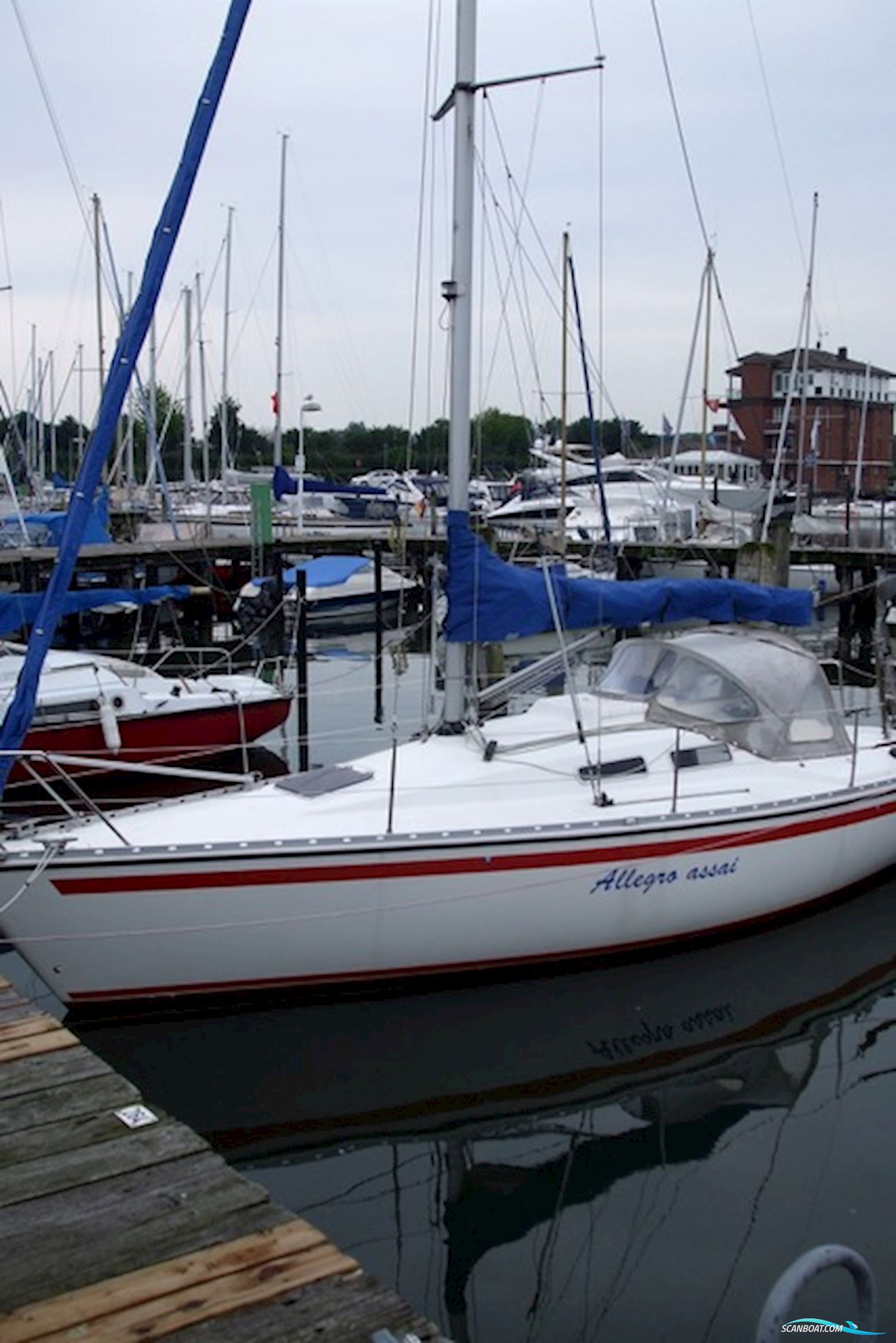 Hanse 291 Segelbåt 1993, med Yanmar Diesel motor, Tyskland
