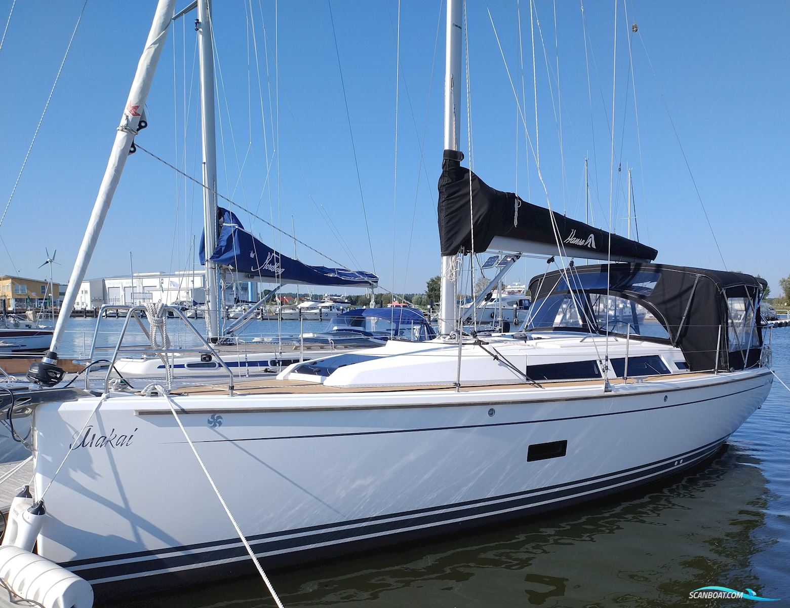 Hanse 348 Segelbåt 2020, med Yanmar 3YM20 motor, Tyskland