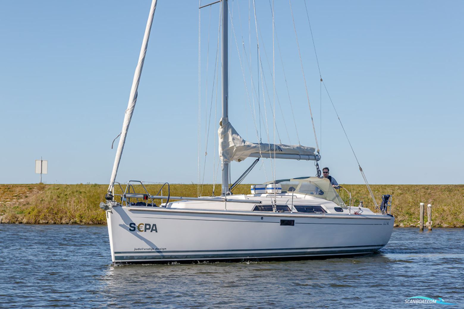 Hanse 350 Segelbåt 2008, med Yanmar motor, Holland