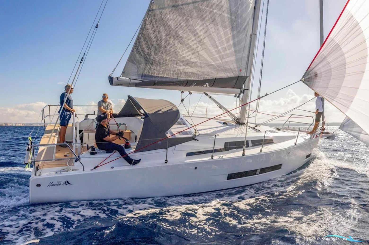 Hanse 360 Segelbåt 2025, med Yanmar 3JH40 motor, Tyskland