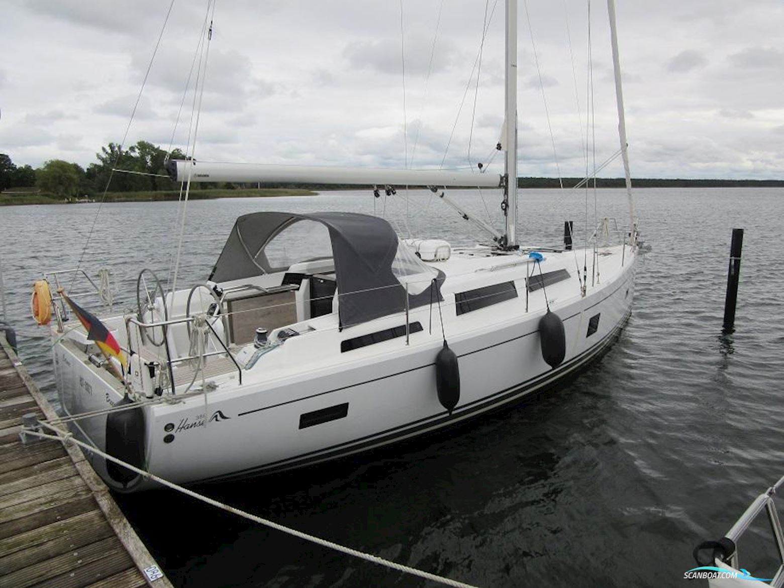 Hanse 388 Segelbåt 2022, med Yanmar motor, Tyskland
