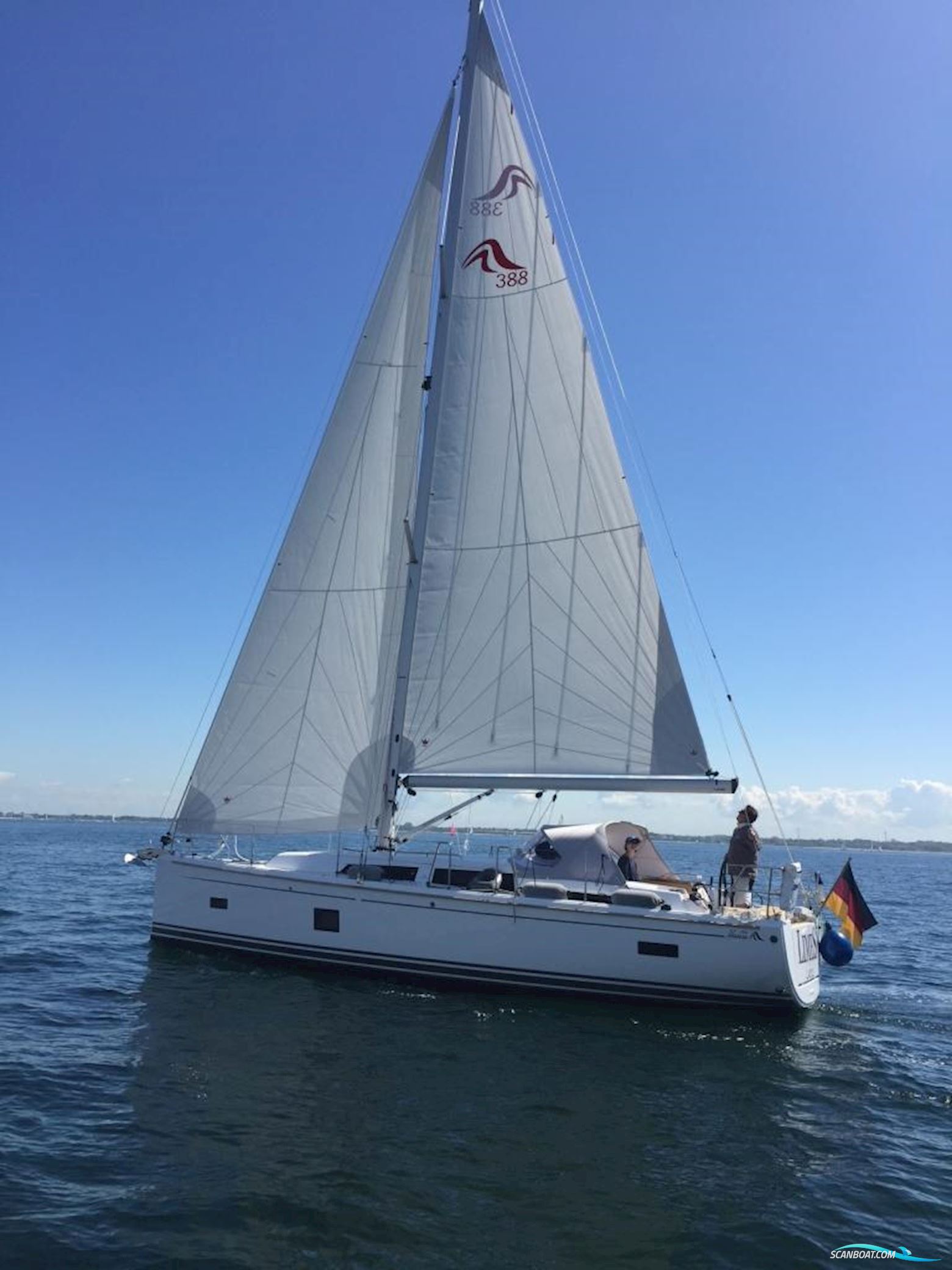Hanse 388 Segelbåt 2019, Tyskland
