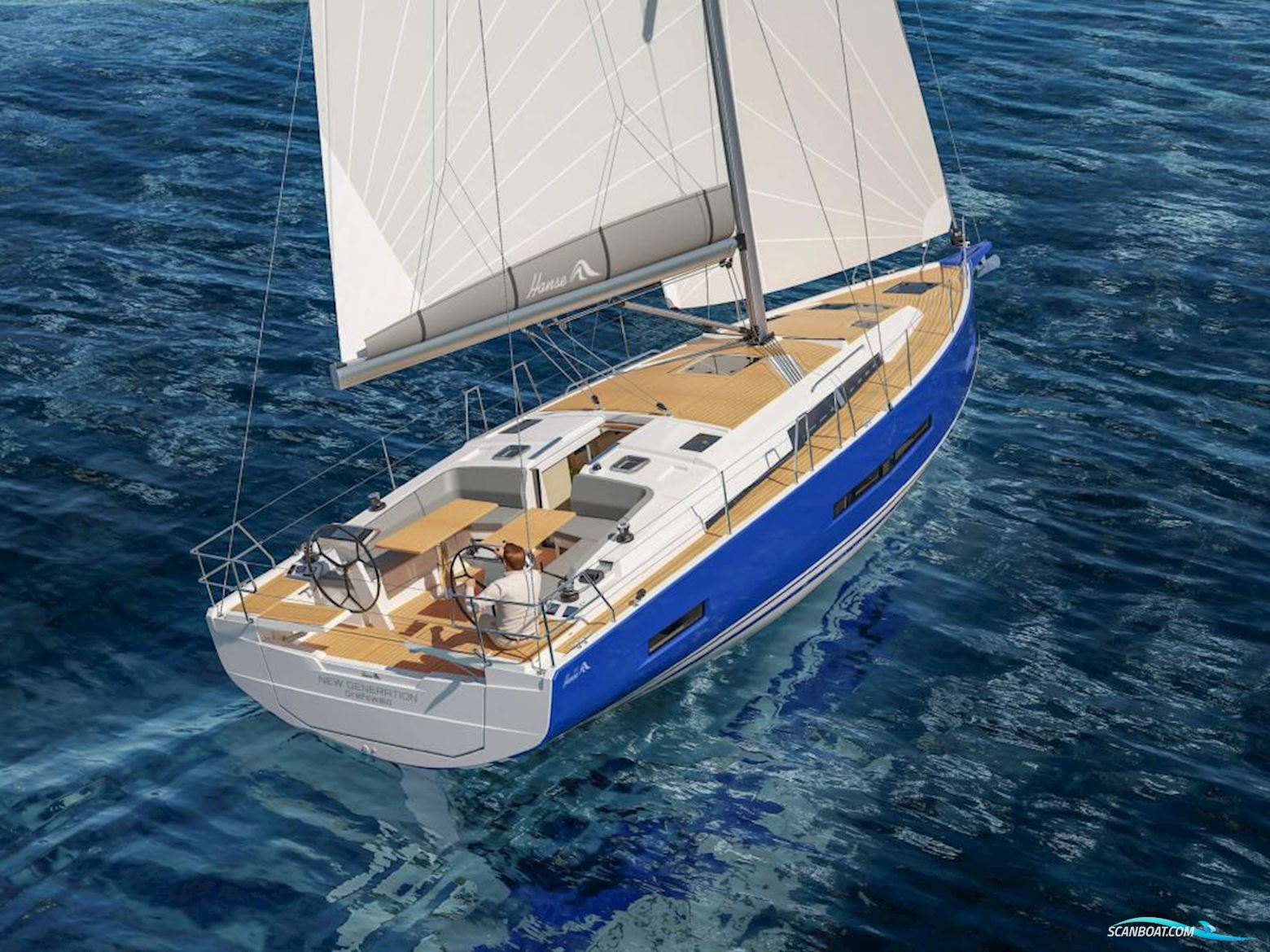 Hanse 410 Segelbåt 2025, Tyskland