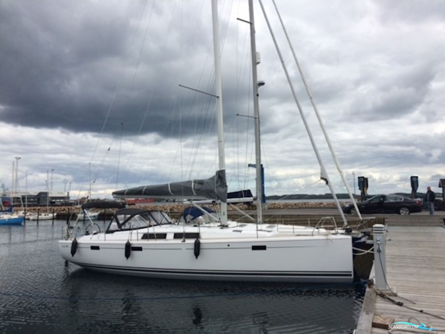 Hanse 415 Segelbåt 2015, med Volvo Penta
 motor, Danmark