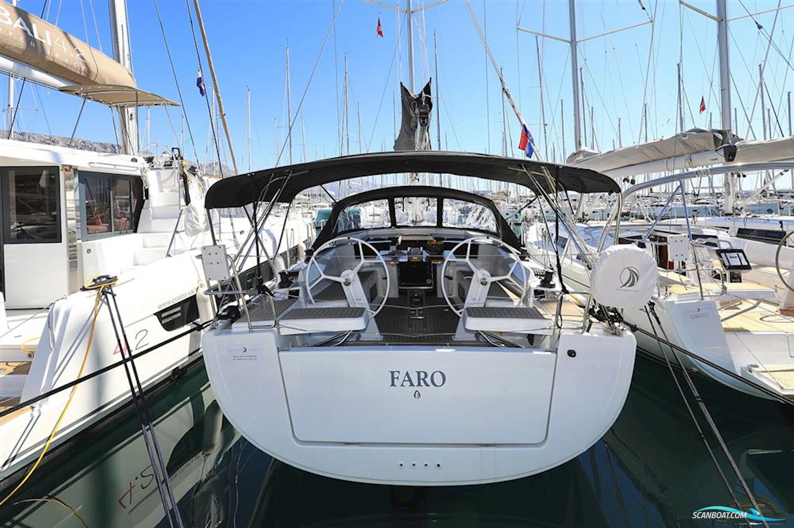 Hanse 418 Segelbåt 2021, med Yanmar 4JH57 motor, Kroatien