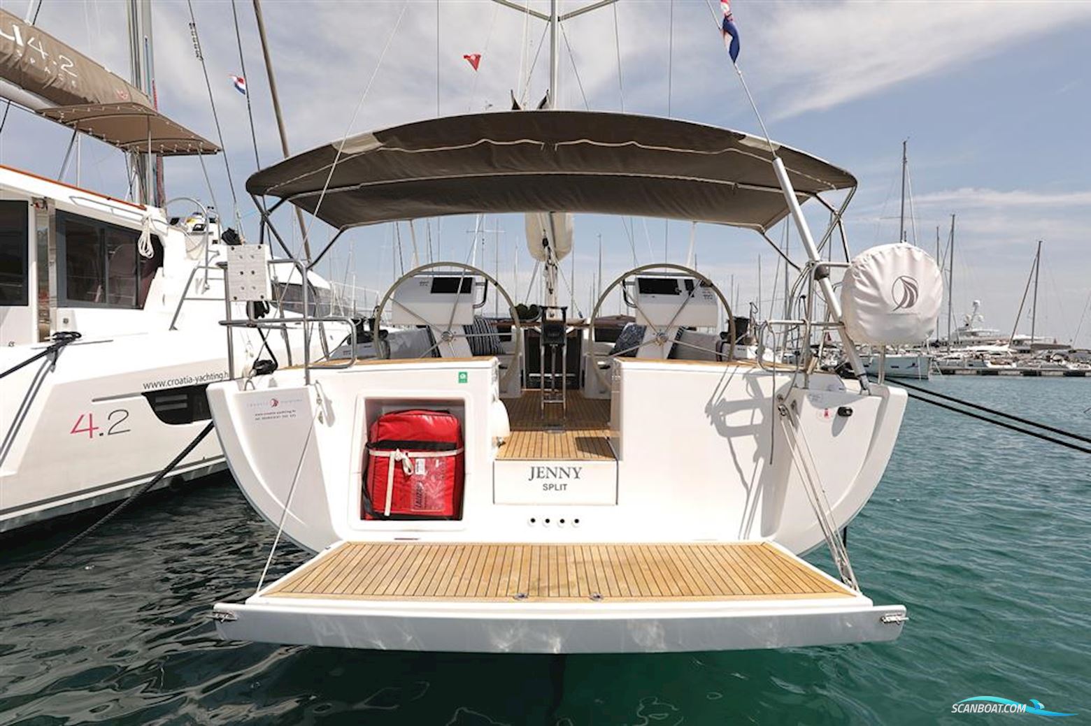 Hanse 455 Segelbåt 2017, med Volvo D2-75 motor, Kroatien