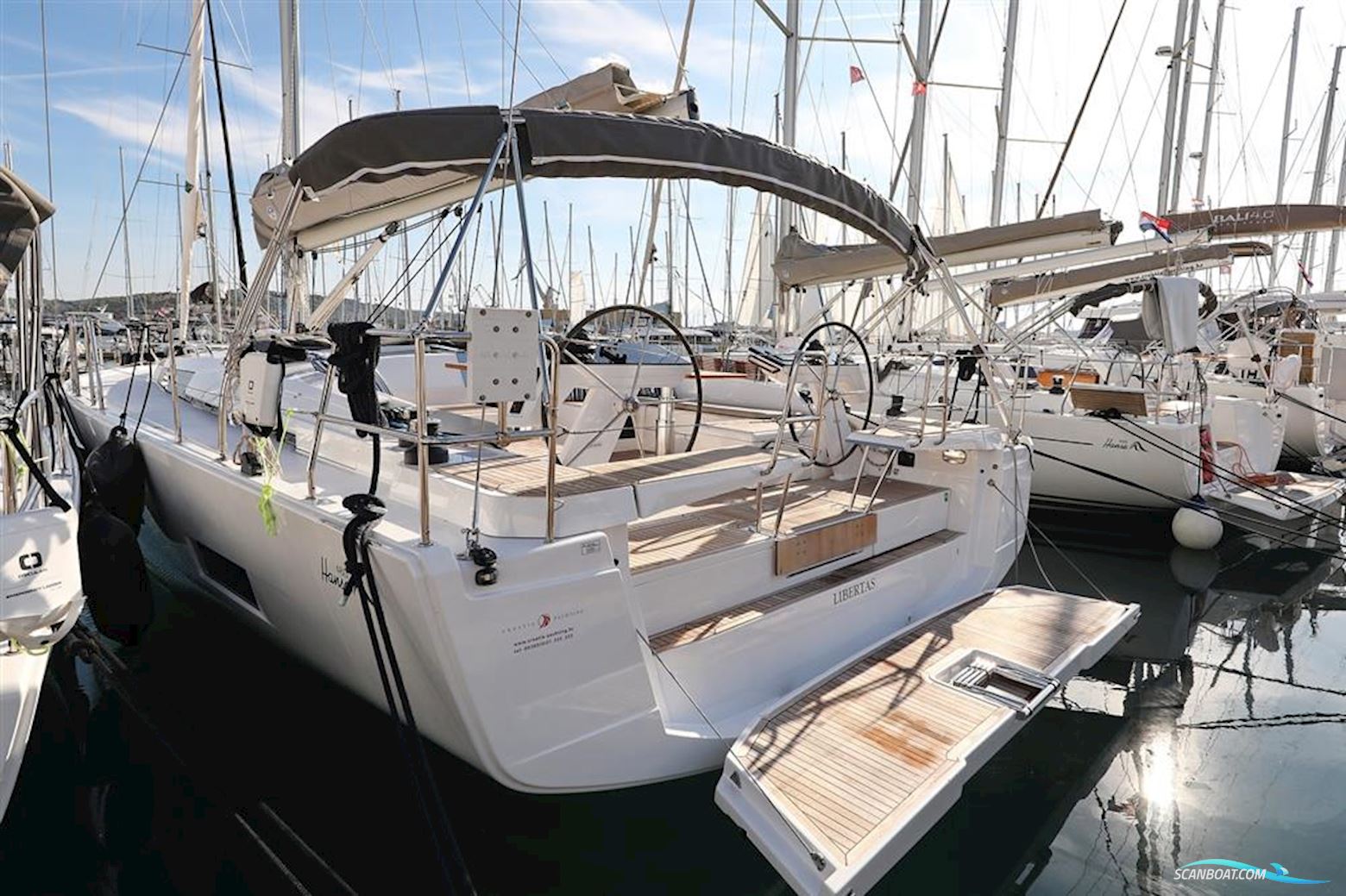 Hanse 460 Segelbåt 2022, med Yanmar 4JH57 motor, Kroatien