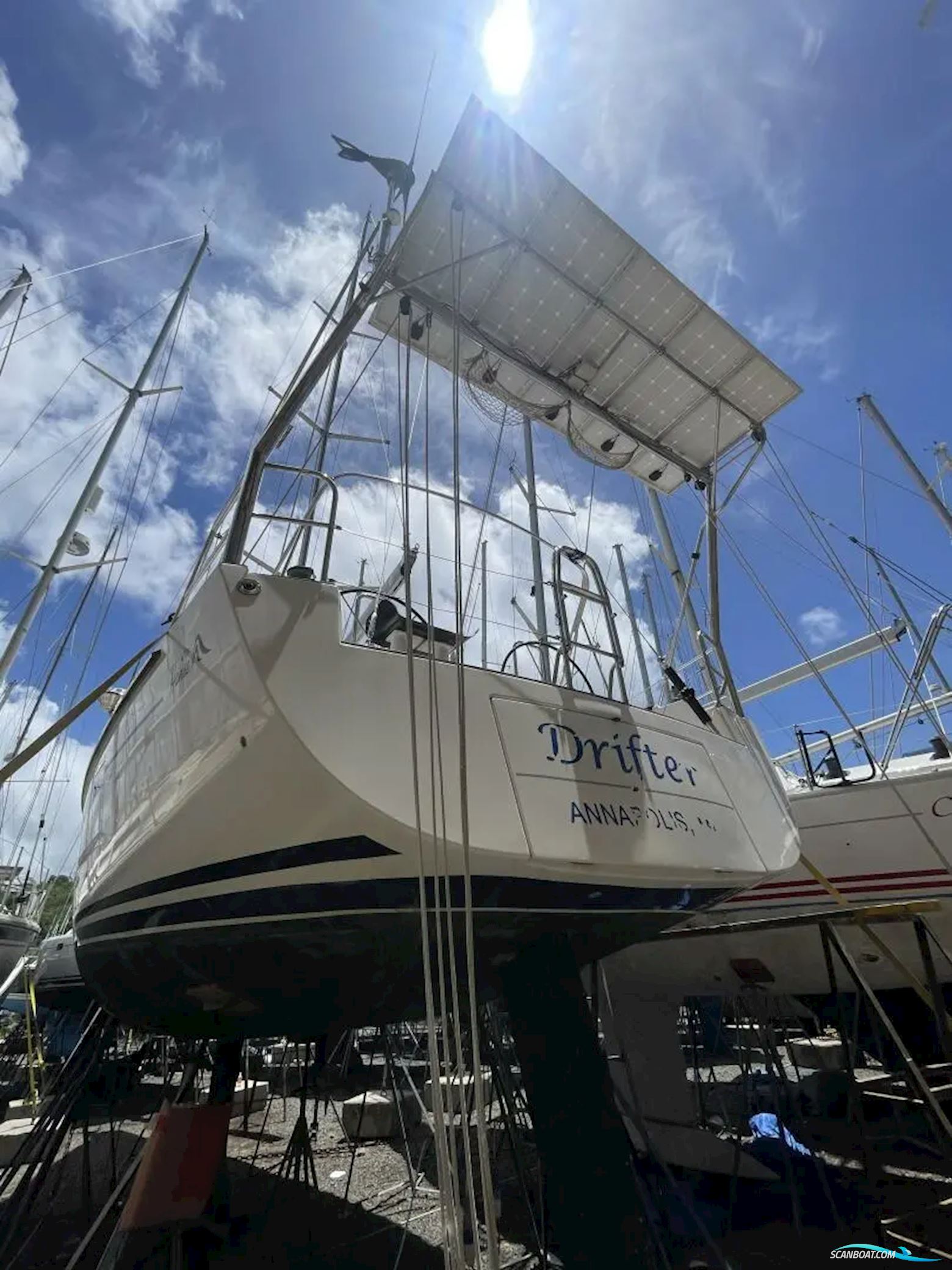 Hanse 470e Segelbåt 2008, med  Yanmar motor, Ingen landinfo