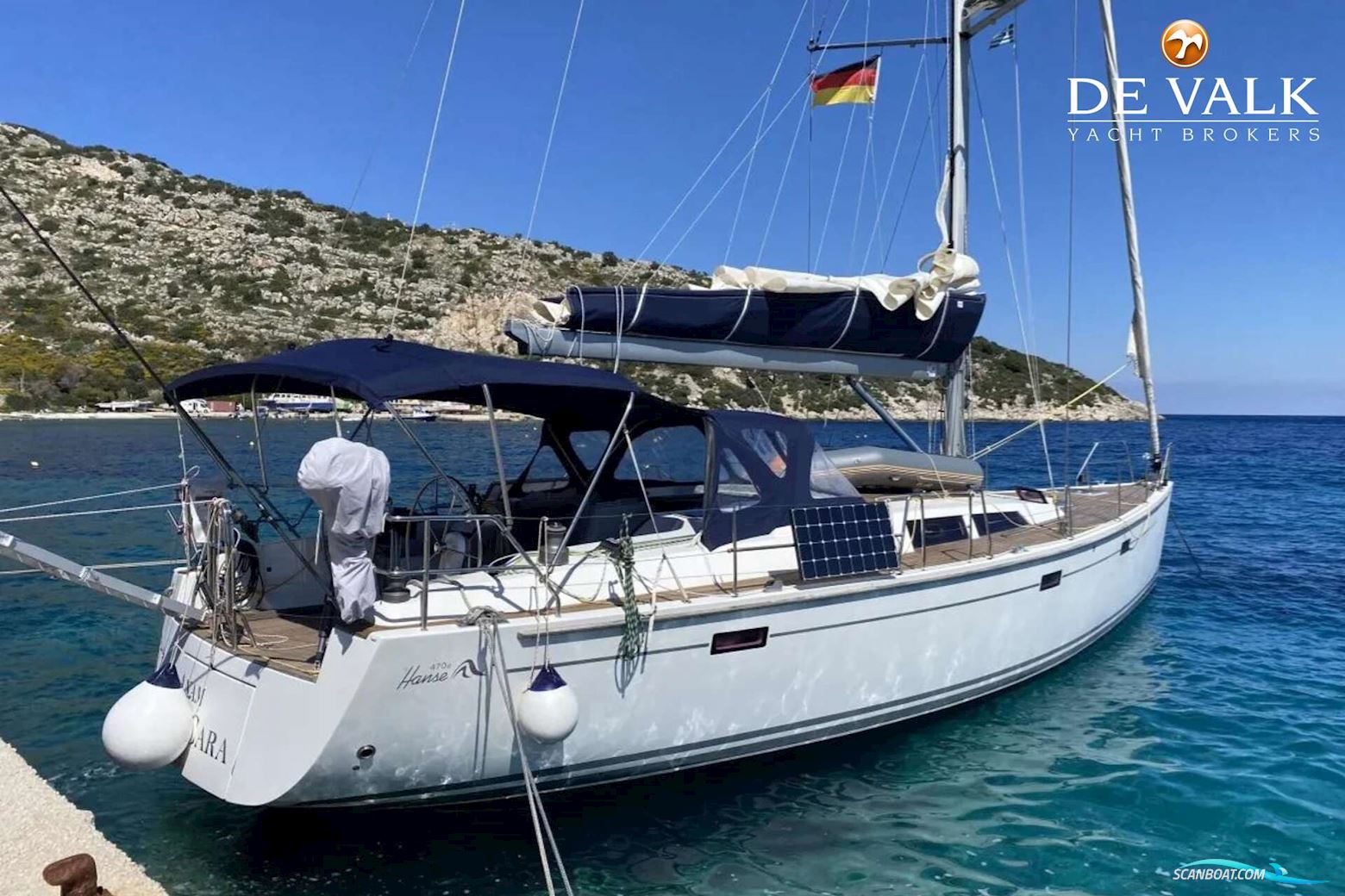 Hanse 470e Segelbåt 2008, med Yanmar motor, Spanien