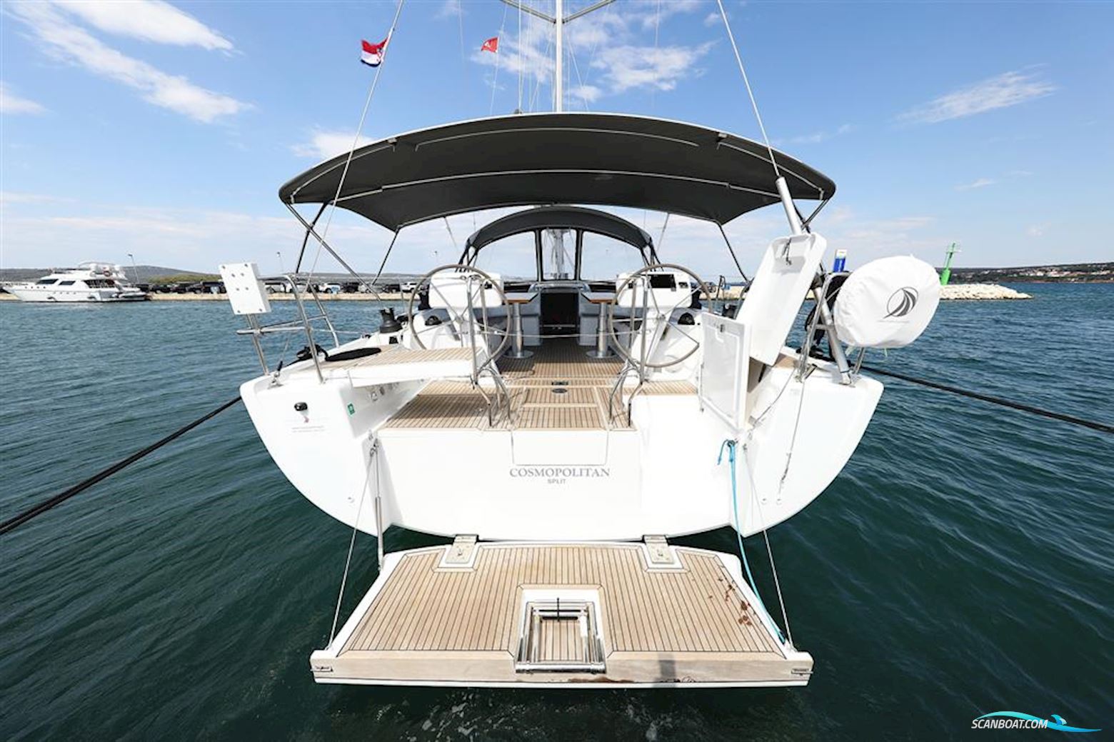 Hanse 508 Segelbåt 2020, med Yanmar 4JH80 motor, Kroatien