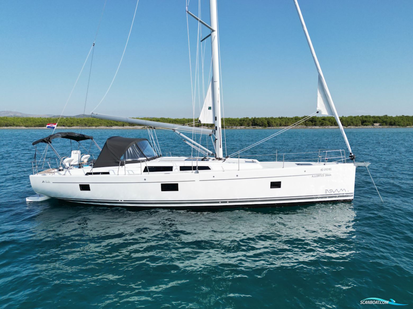 Hanse 508 Segelbåt 2022, med Yanmar motor, Kroatien