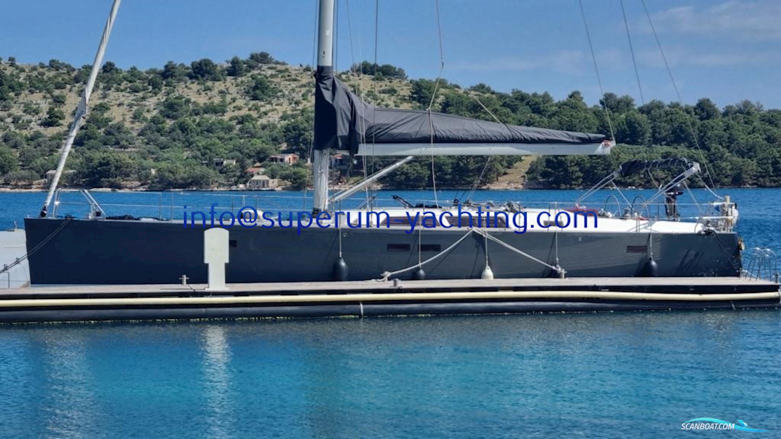 Hanse 540e Segelbåt 2008, med Yanmar motor, Kroatien