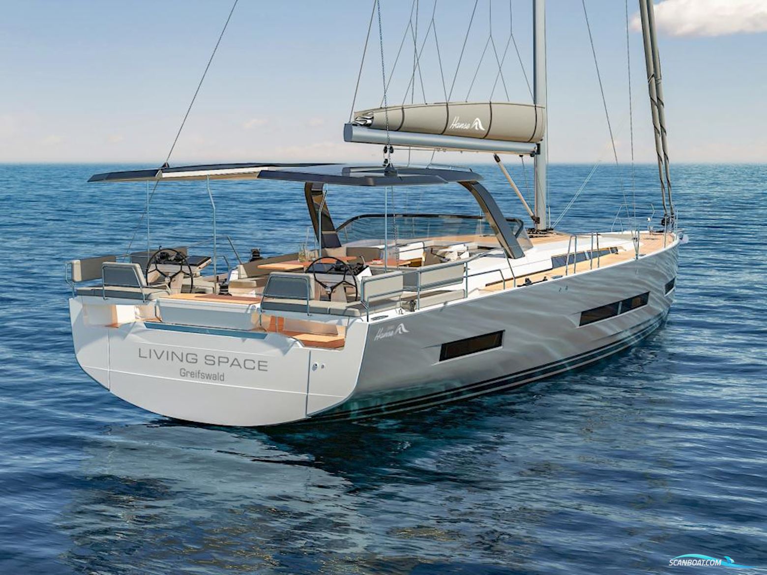 Hanse 590 Segelbåt 2024, Tyskland