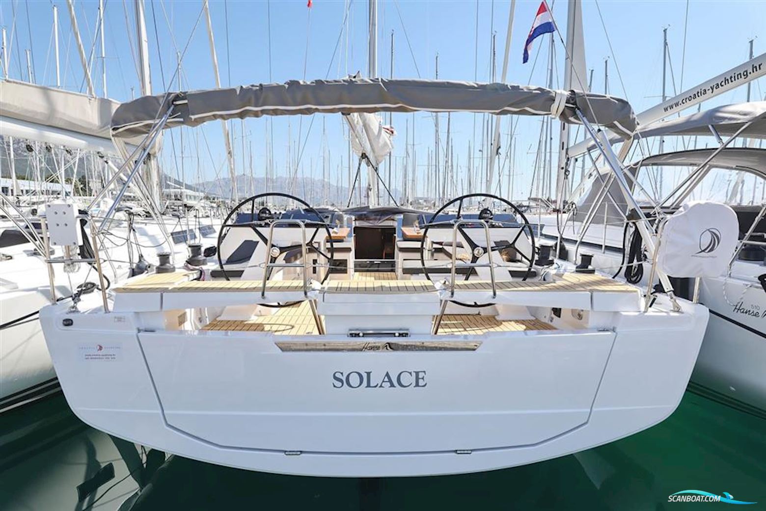 Hanse Yachts 460 Segelbåt 2026, med Yanmar 4JH80 motor, Kroatien