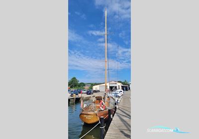 Heinrich Braue Klassiker 9 KR Yacht Segelbåt 1948, med Volvo Penta motor, Tyskland