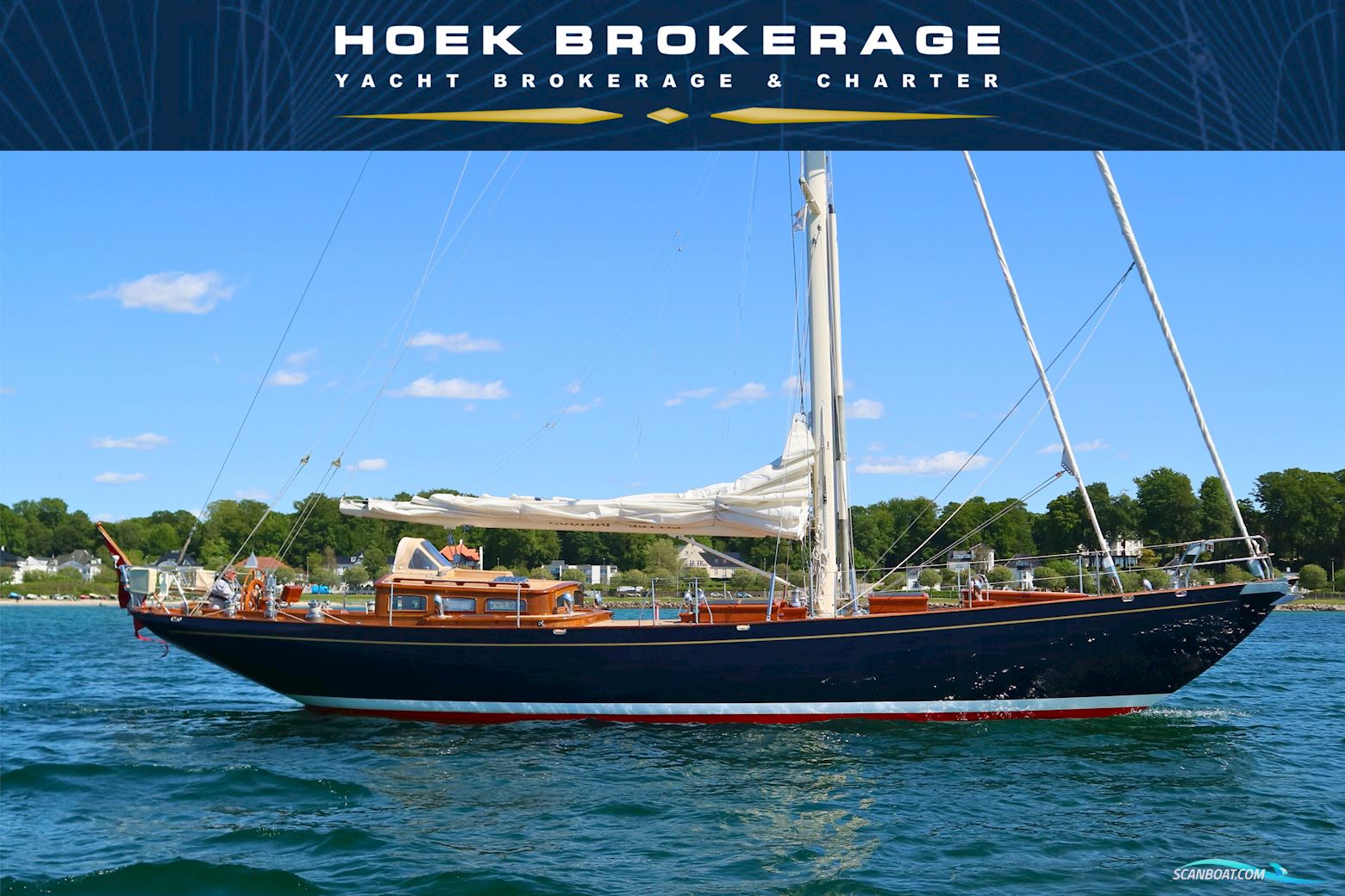Hoek Truly Classic 56 Segelbåt 1998, Danmark
