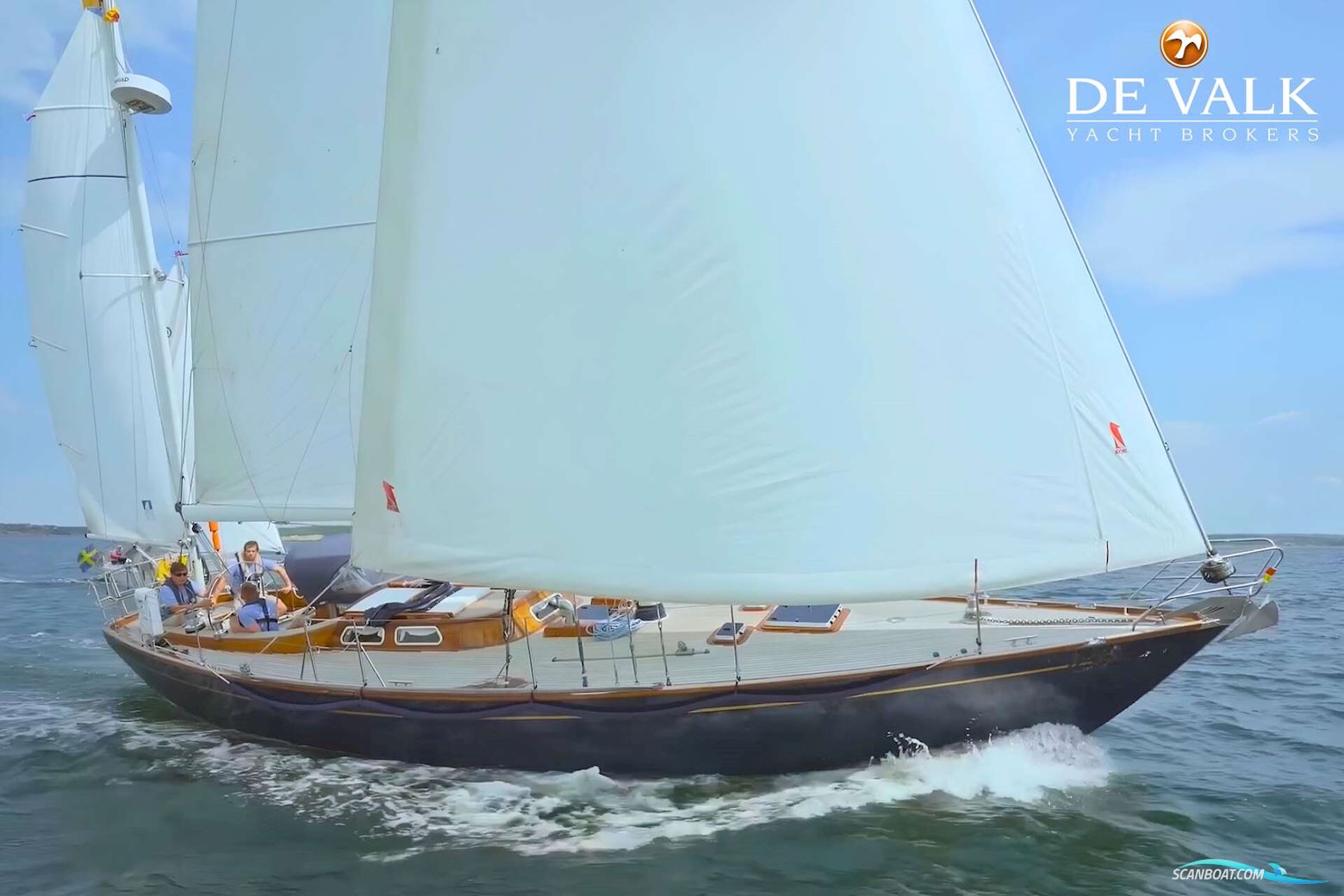Huisman 45 Segelbåt 1969, med Nanni motor, Holland