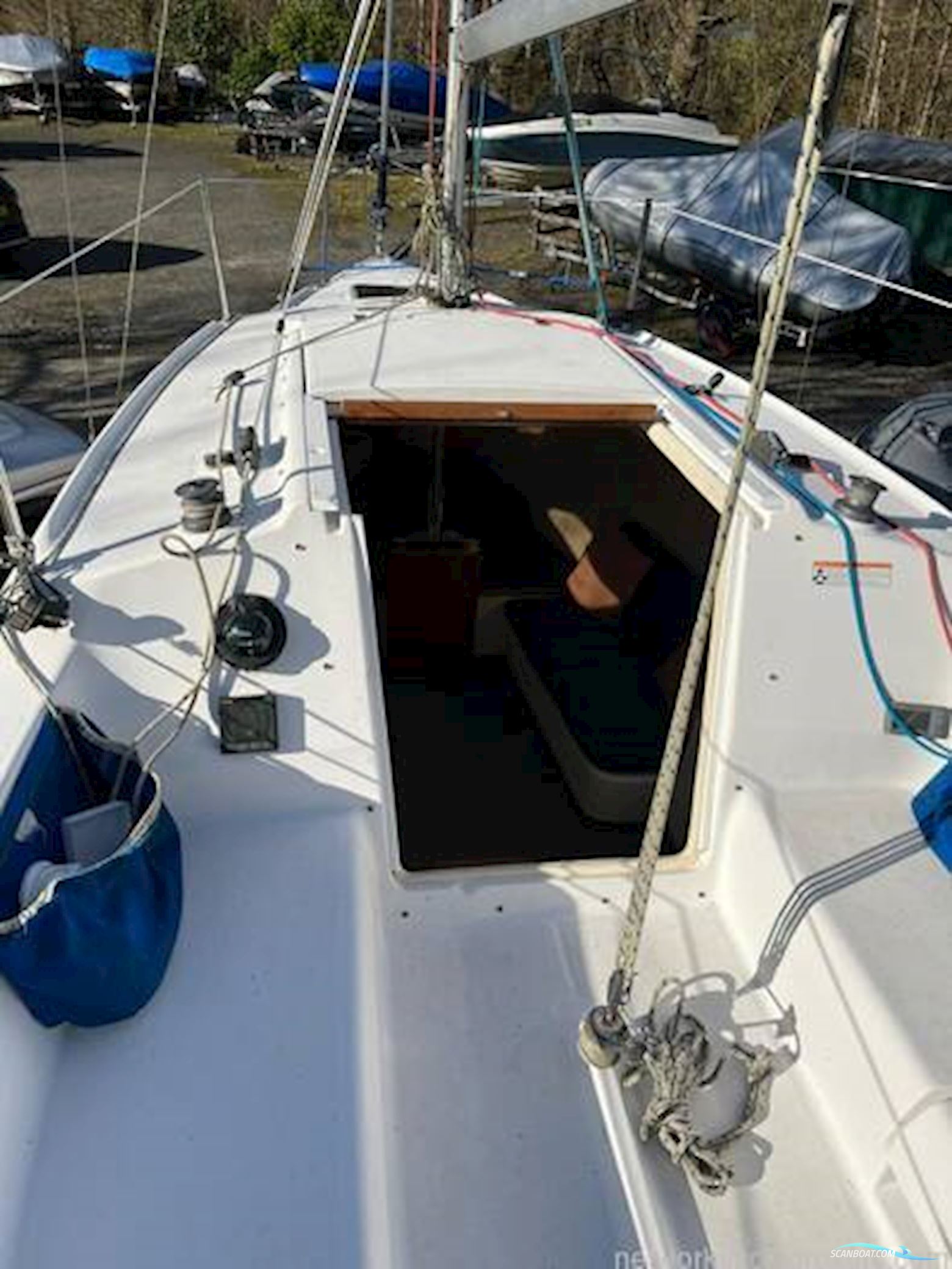 Hunter Legend 25 Trailer sailer